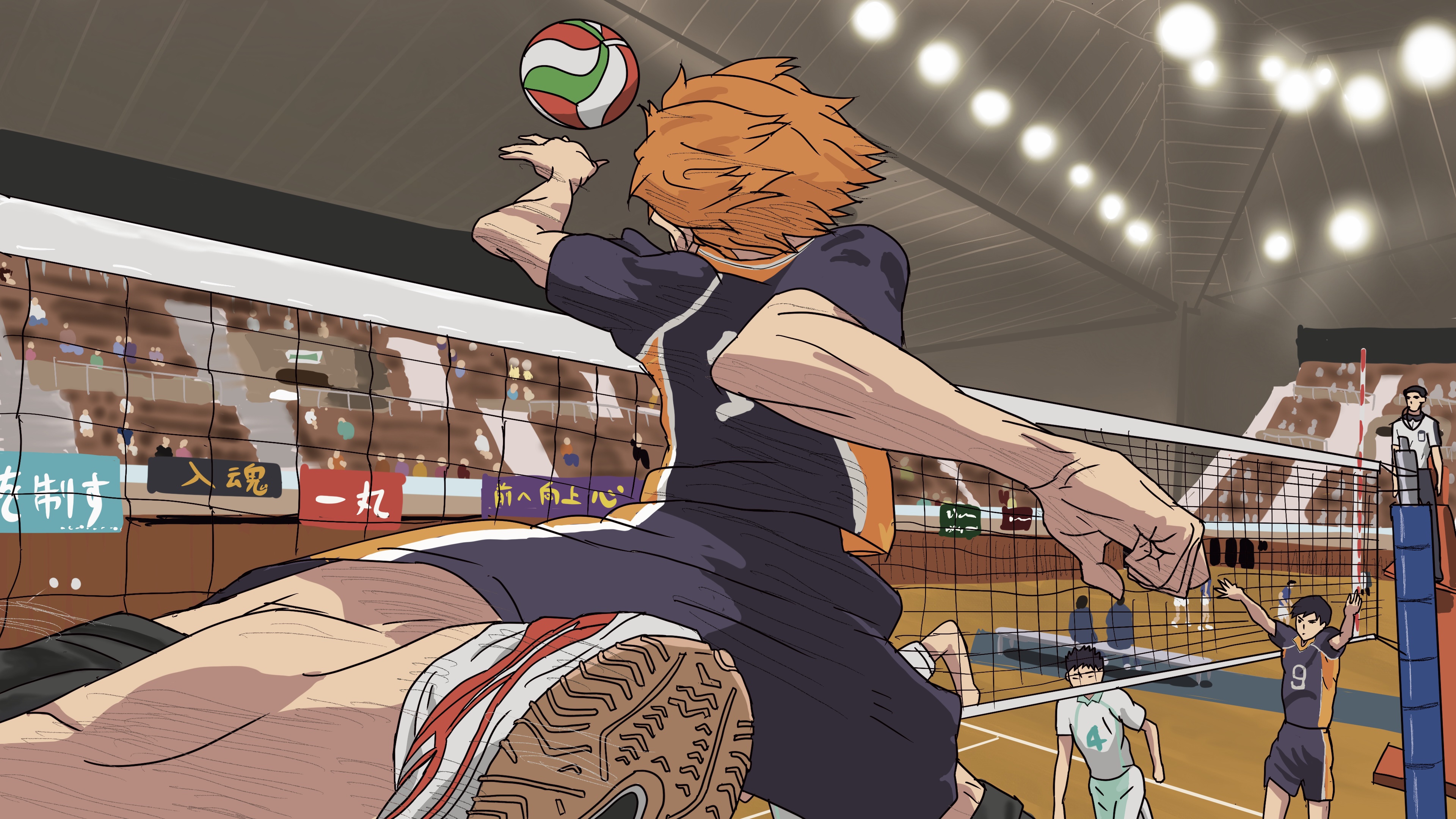 Haikyu!! 4K, Shōyō Hinata Gallery HD Wallpaper