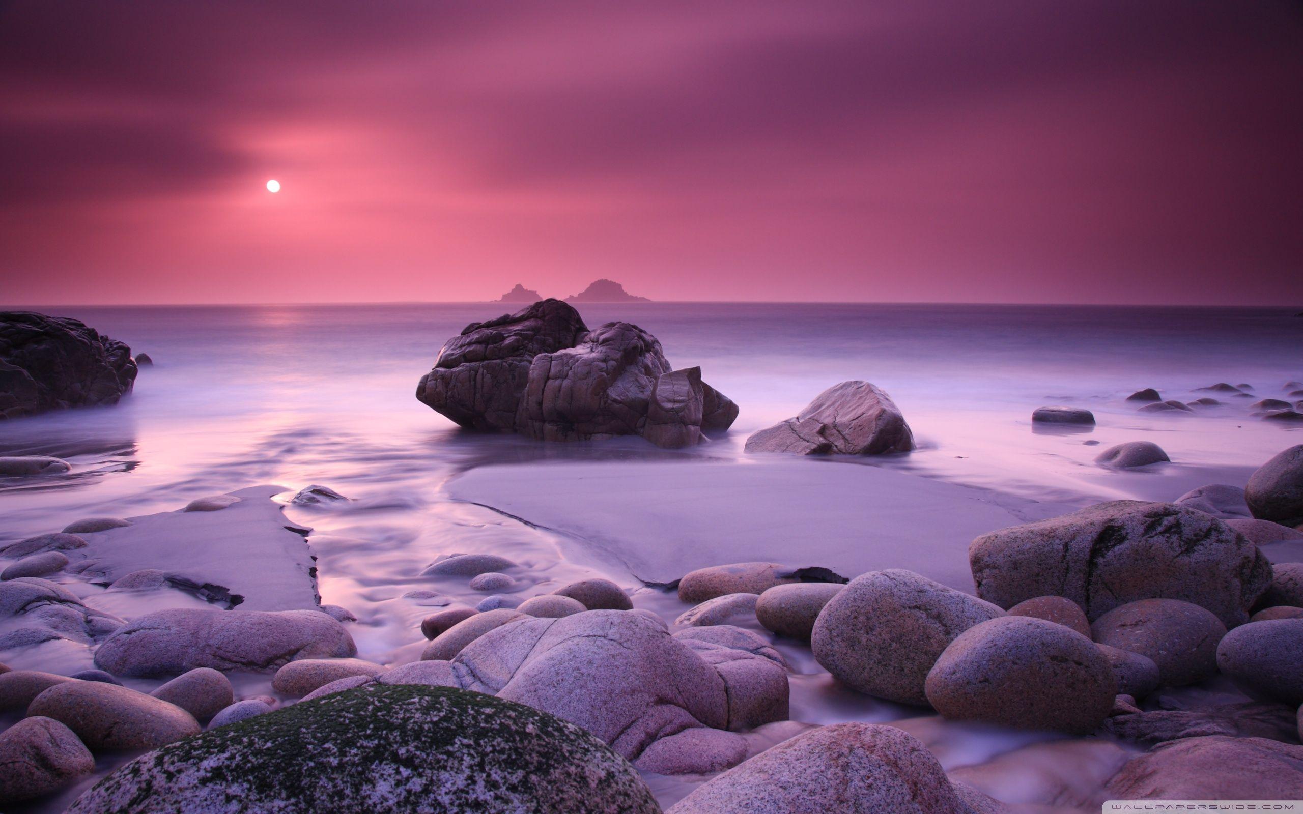 Purple Sunset Wallpaper