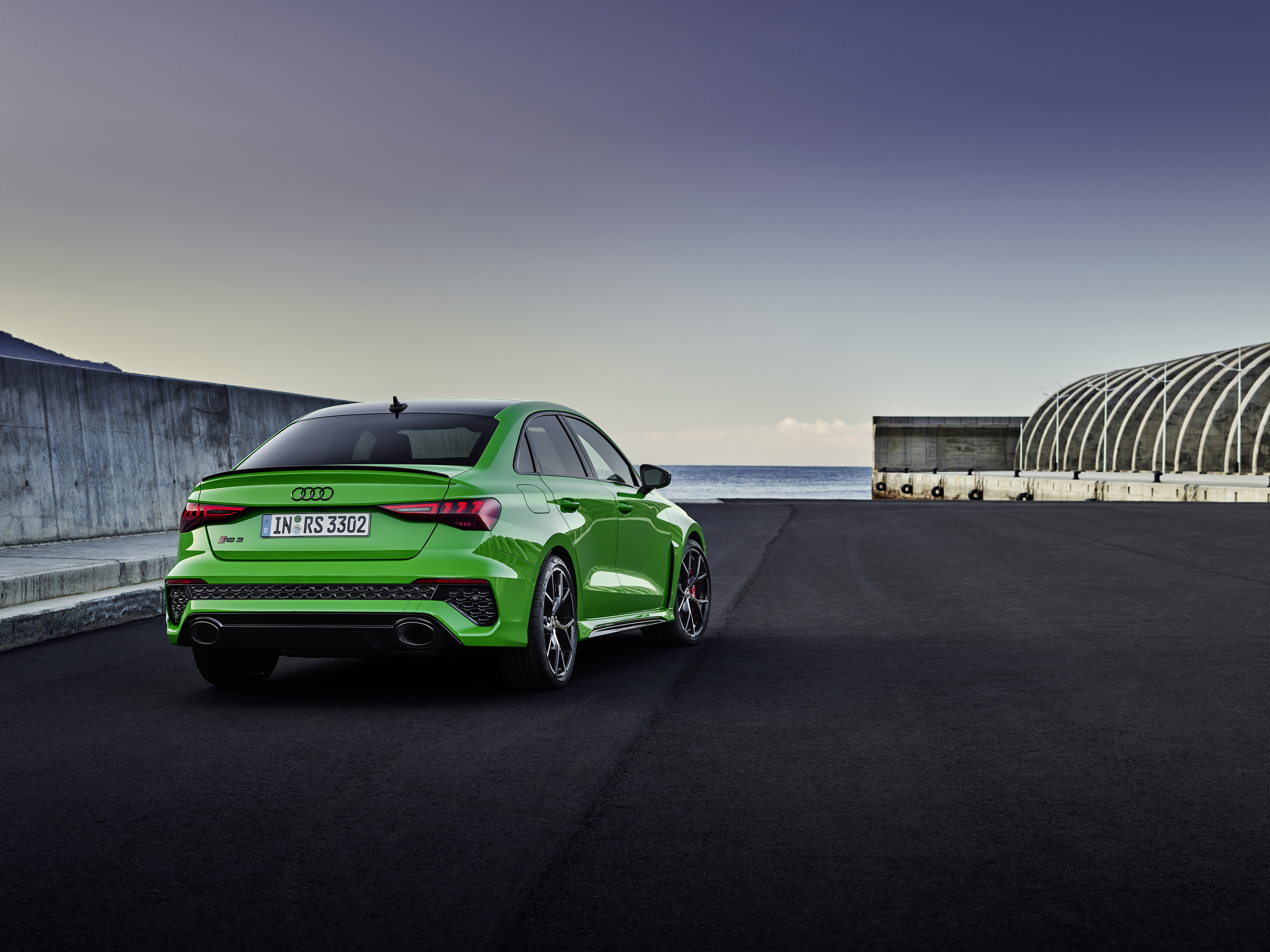 Audi RS3 Sedan 4K Gallery HD Wallpaper