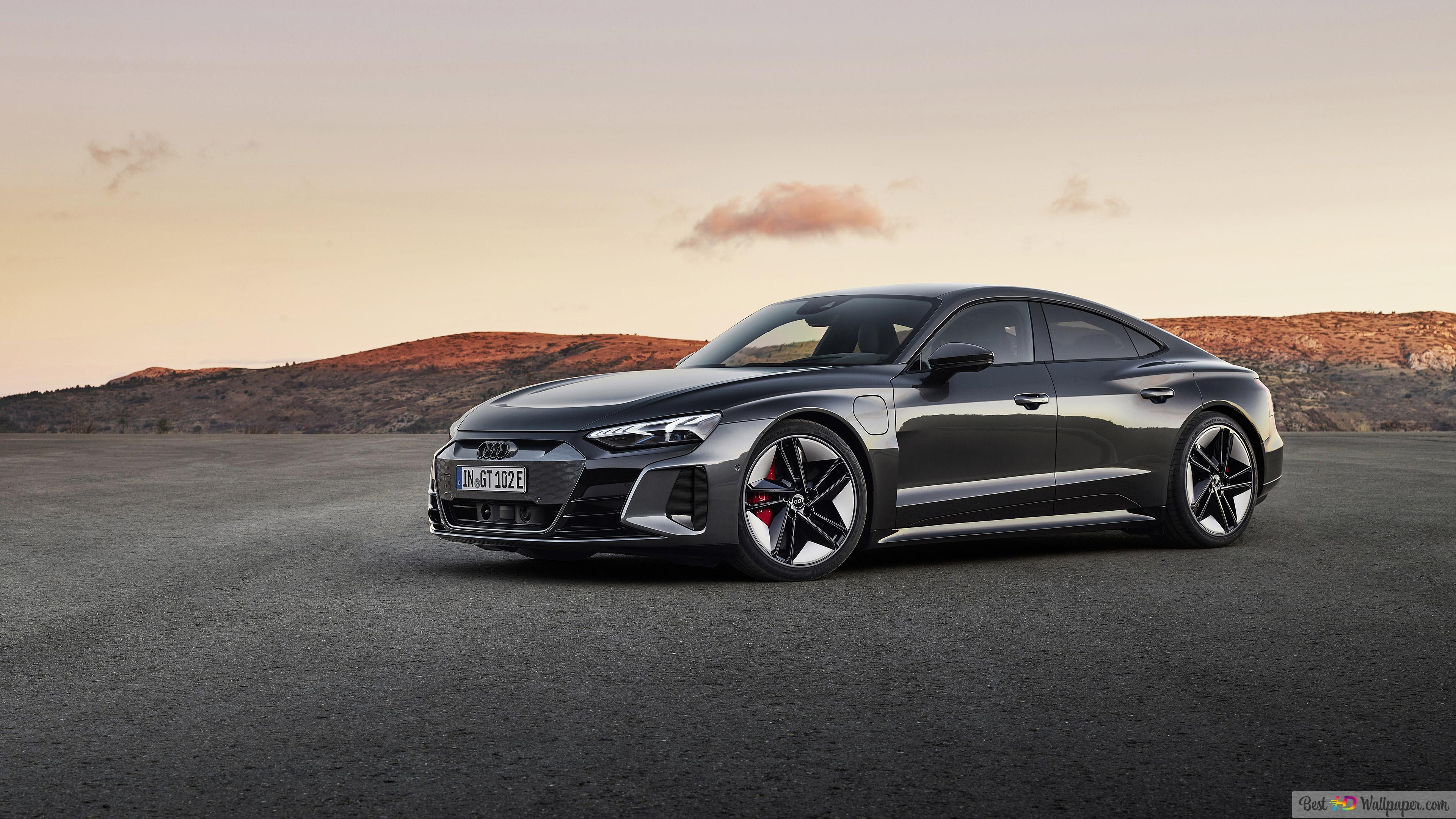 Audi RS E Tron GT 2022 Side View 4K Wallpaper Download