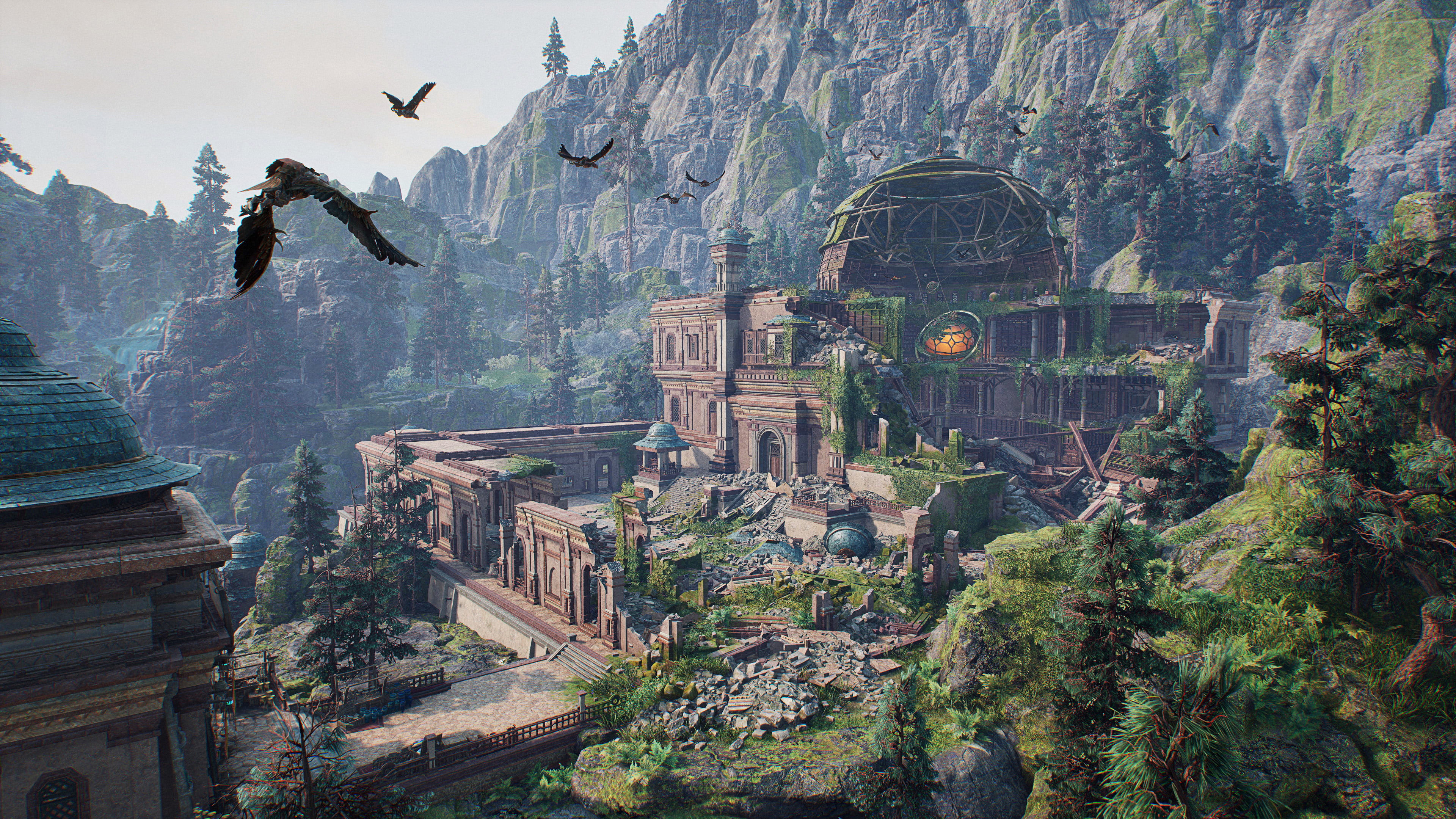 Wallpaper / Outcast 2, Appeal Studios, THQ Nordic, 4K, 4K, ruins free download