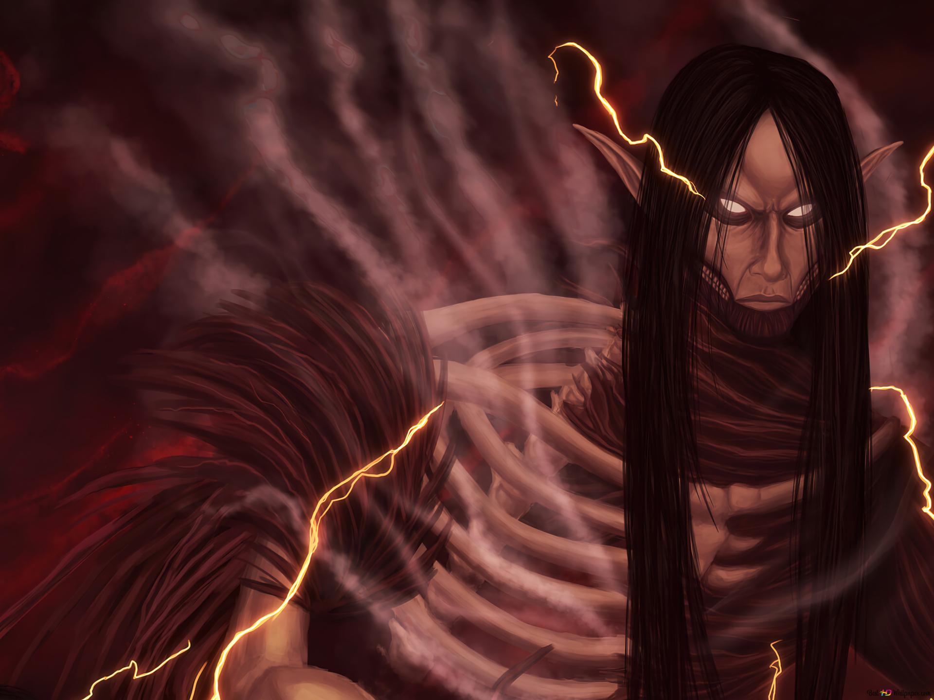 Attack On Titan, Founding Titan 4K wallpaper download