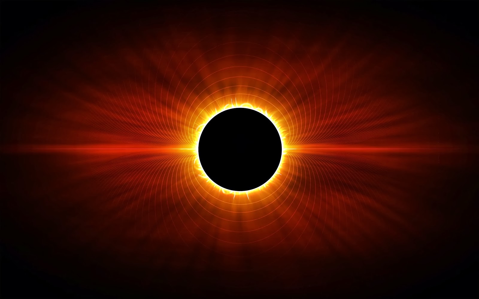Solar Eclipse Wallpaper