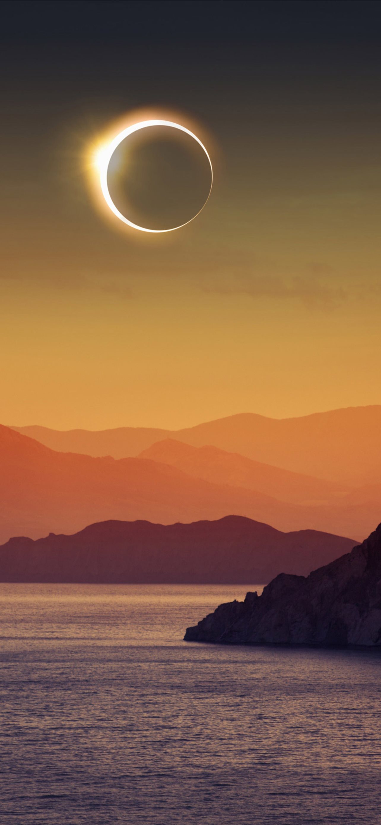 Solar eclipse ideas iPhone Wallpaper Free Download