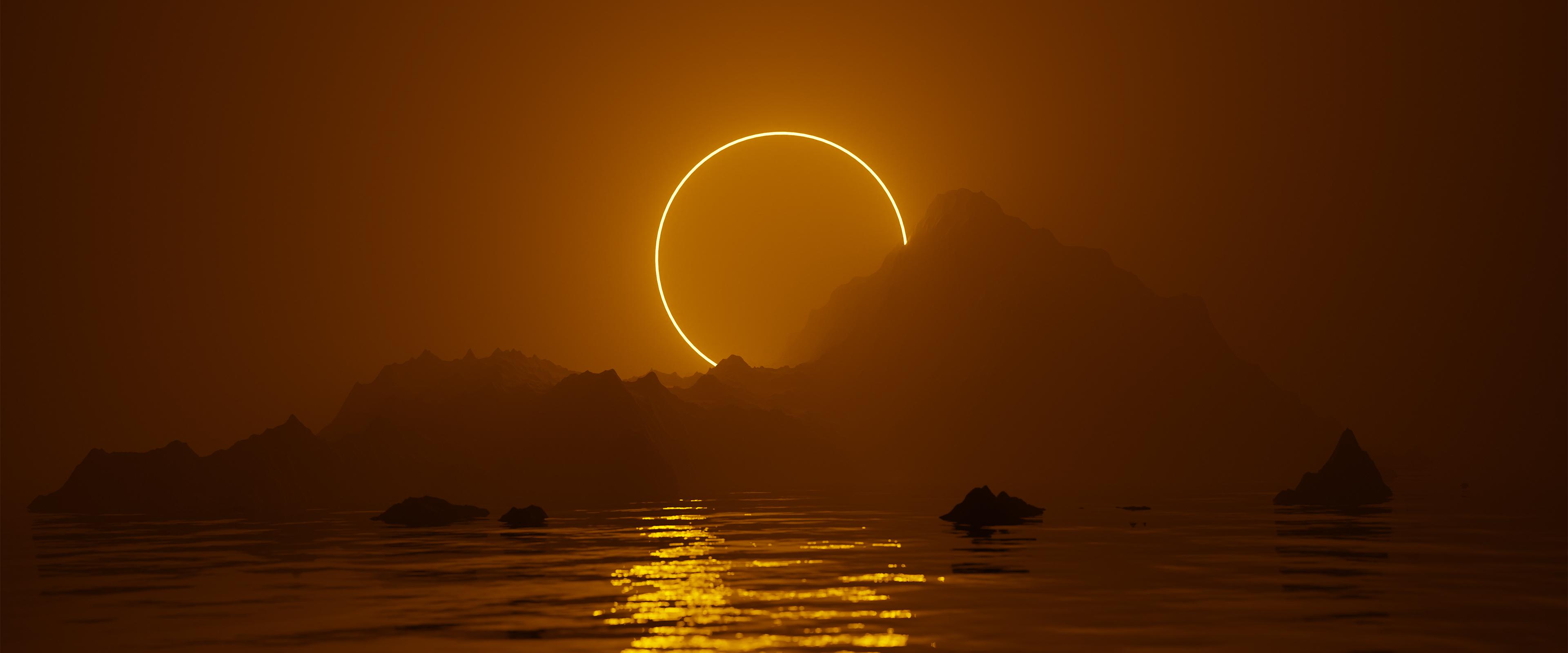 4K Eclipse Wallpaper