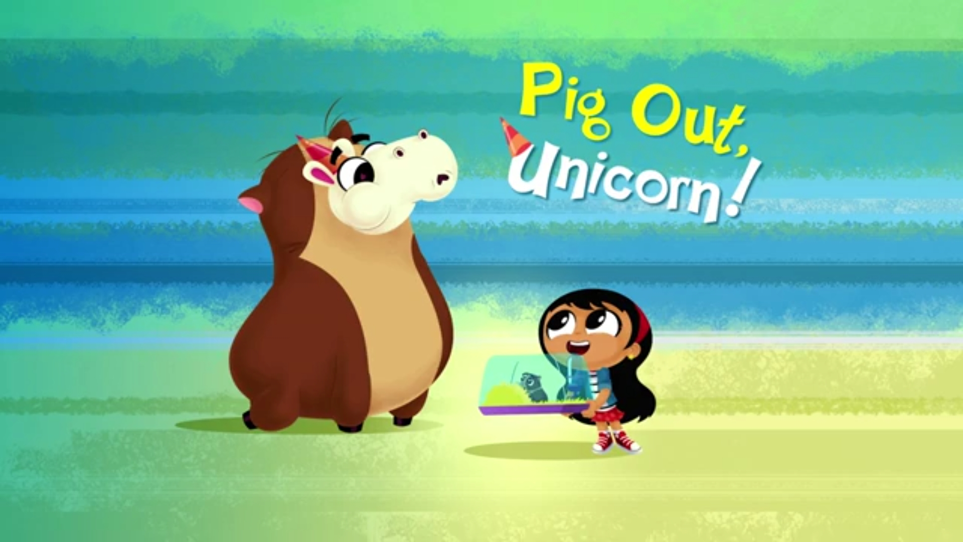 Pig Out, Unicorn!. Go Away, Unicorn!