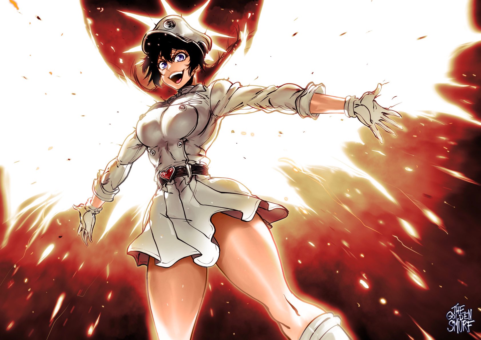 bambietta basterbine (bleach and 1 more) drawn