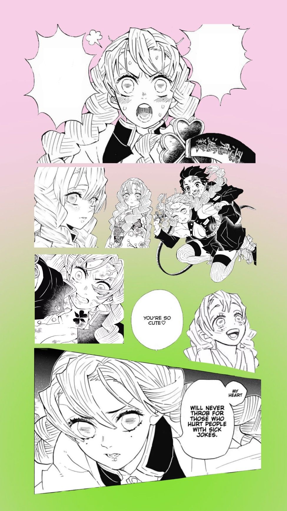 Demon Slayer Mitsuri Kanroji Anime Manga Wallpaper