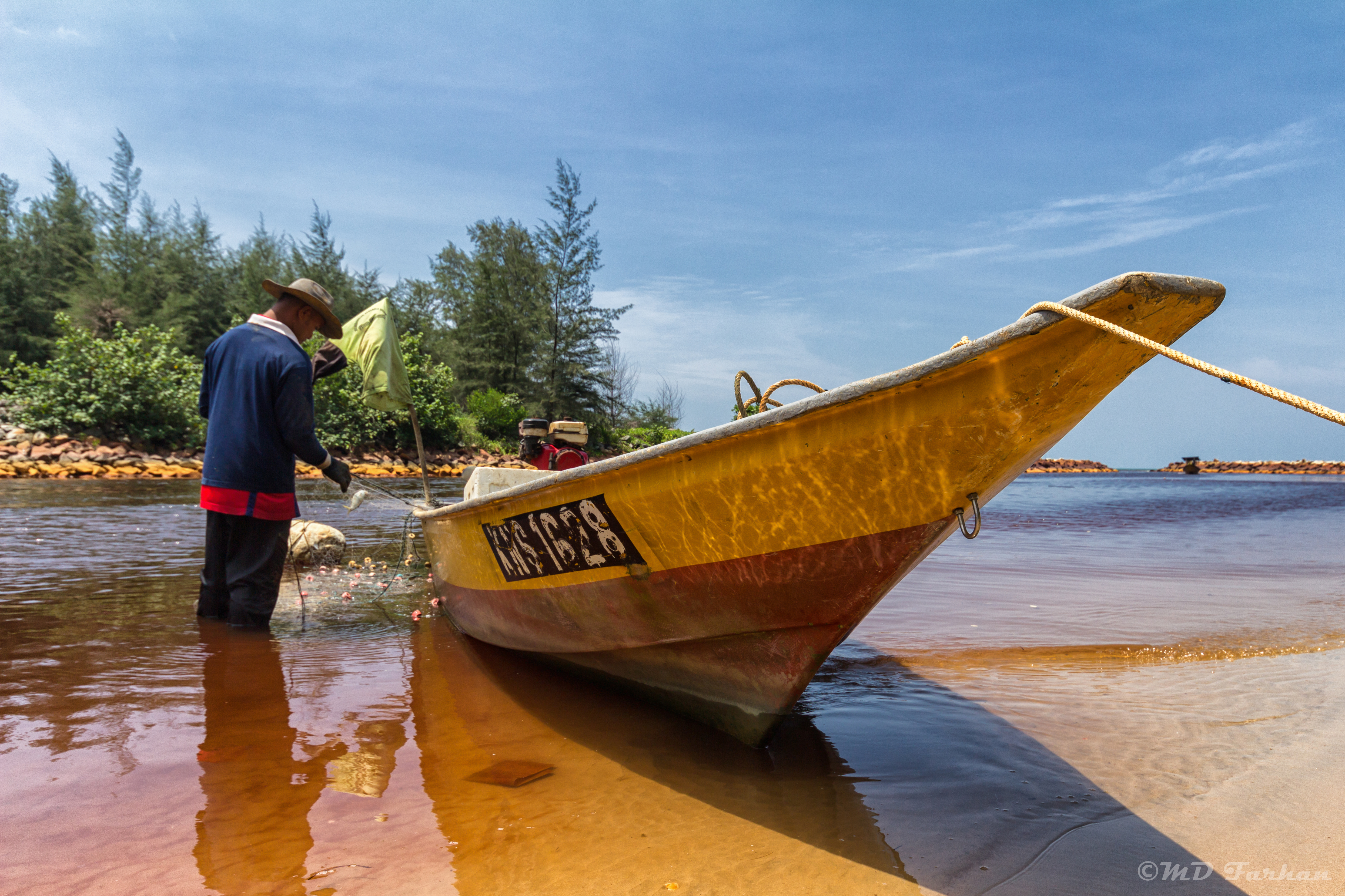 Wallpaper, sea, sky, people, cloud, fish, beach, nature, water, Canon, landscape, boat, fisherman, Asia, culture, sigma, wave, estuary, human, Malaysia, nationalgeographic, kelantan, kandis, lensamalaya 4978x3318