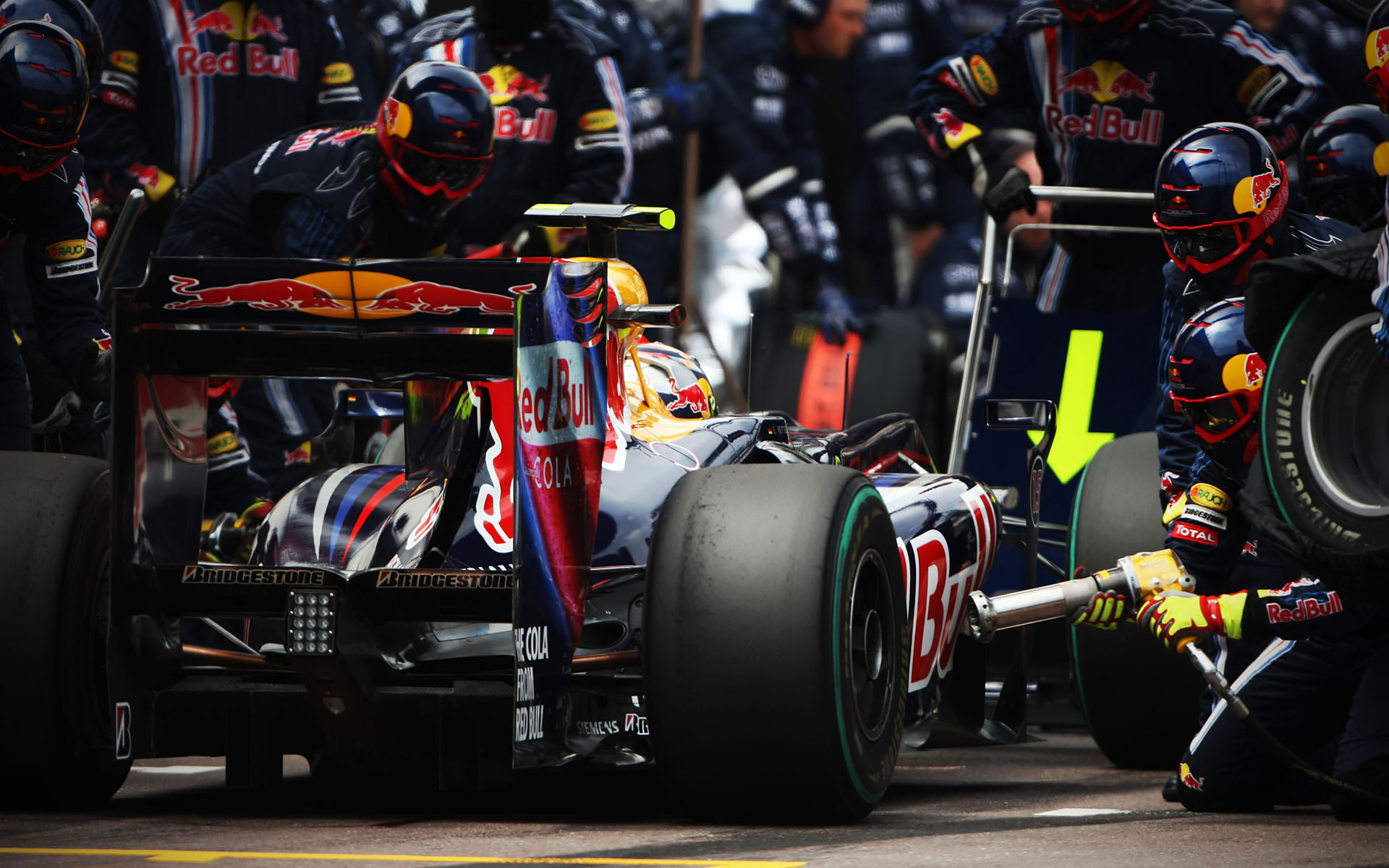 Wallpaper F1 Formula One Pit Pit Stop Hd, Cars