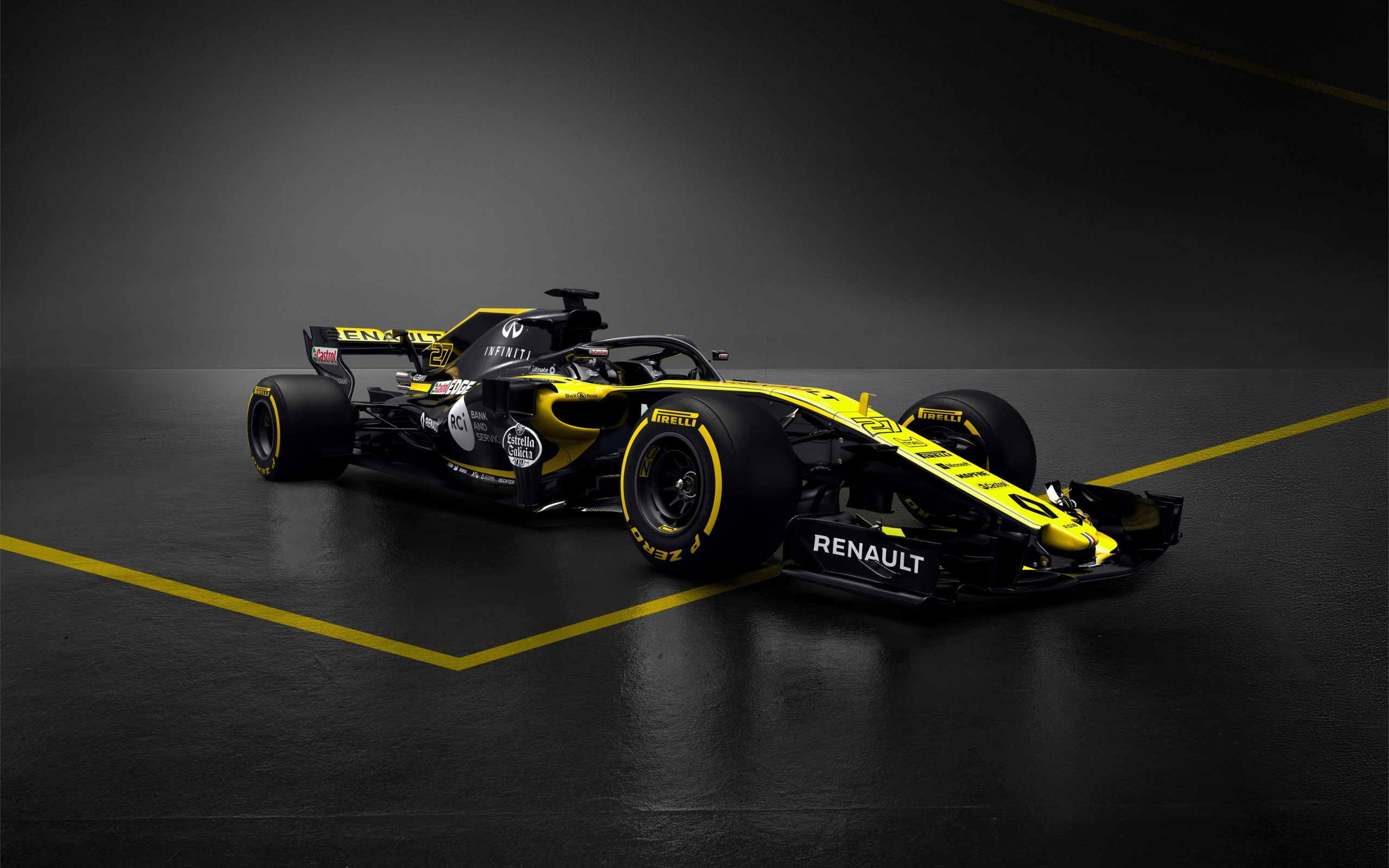 Wallpaper 4k Renault RS18 Formula 1 2018 4K Wallpaper