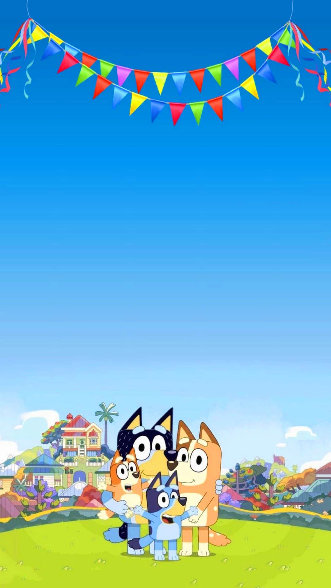 Bluey Cartoon Wallpaper