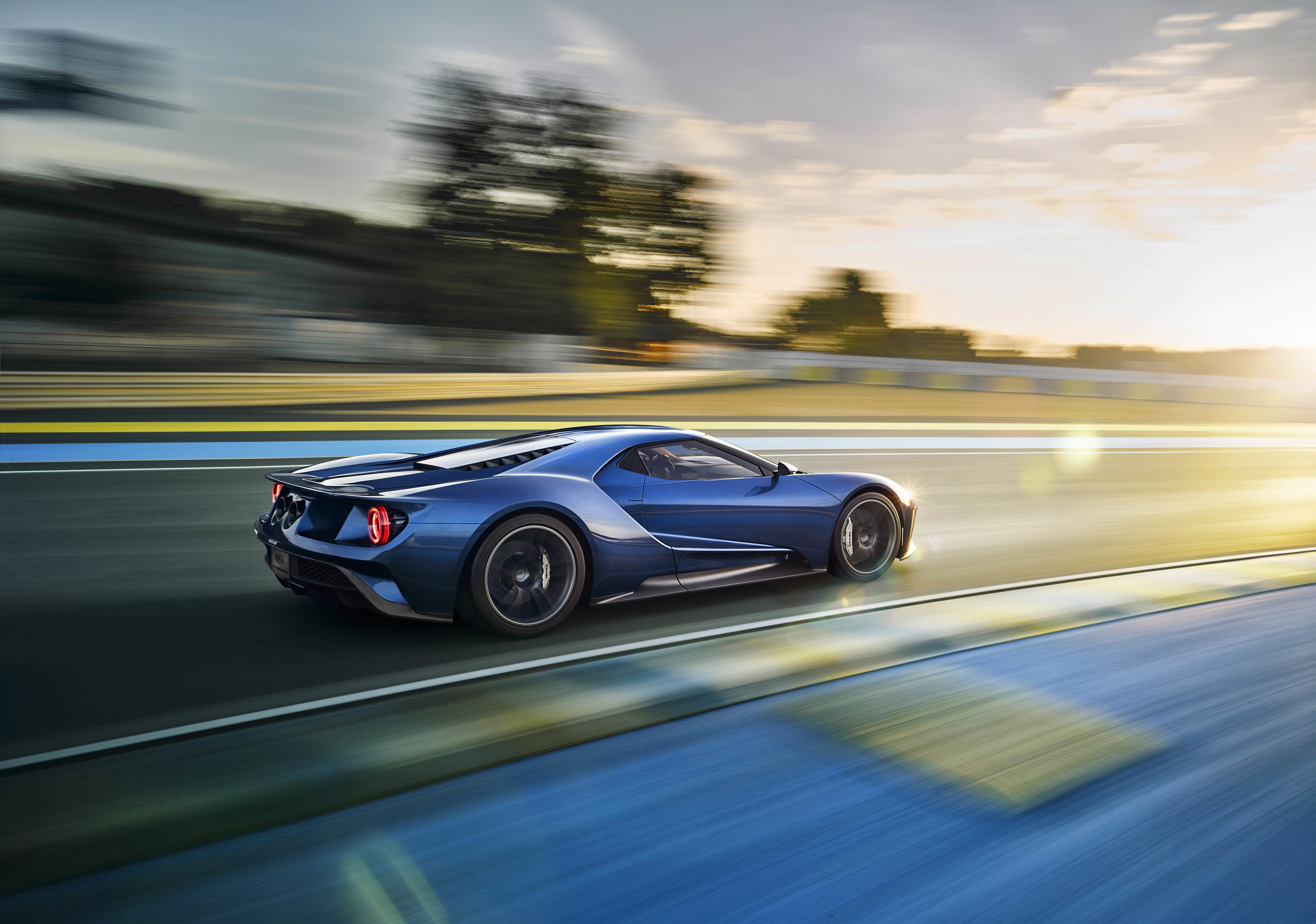 Ford GT, 4K, Rear view Gallery HD Wallpaper