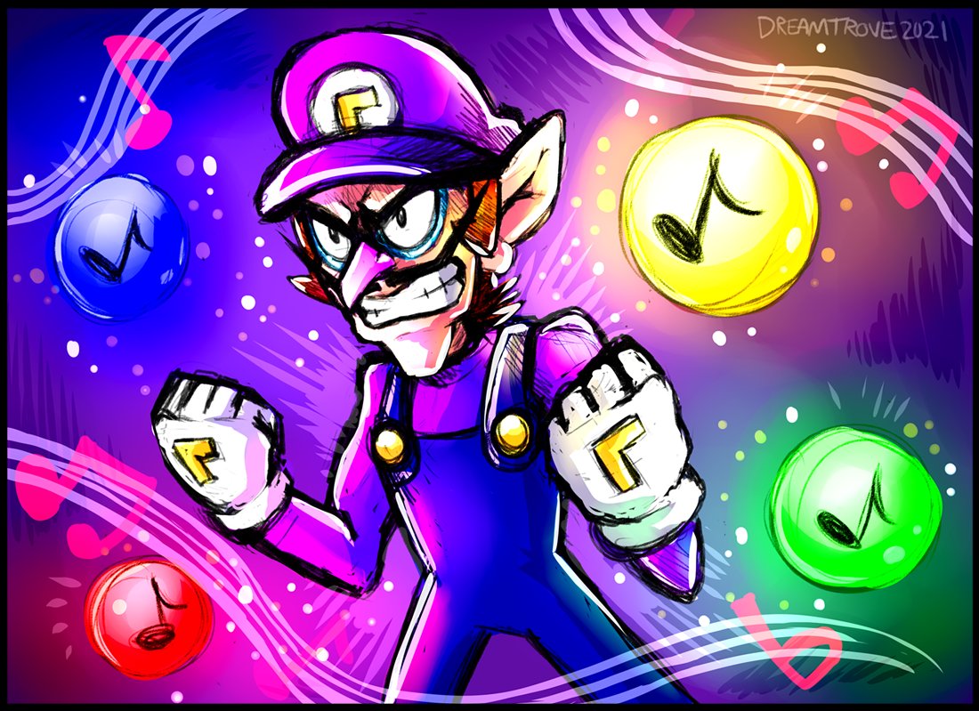 DreamTrove DEBUT 12TH JULY one time Waluigi released the Musical Keys in Dance Dance Revolution Mario Mix (Dancing Stage Mario Mix)! This was super fun! Been really