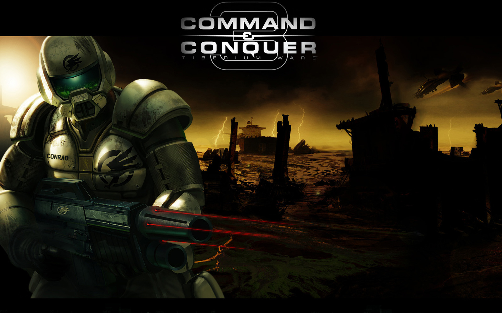 Video Game Command & Conquer 3: Tiberium Wars HD Wallpaper