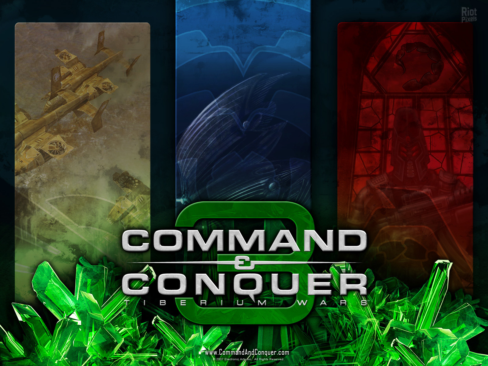 Command & Conquer 3: Tiberium Wars wallpaper at Riot Pixels, image
