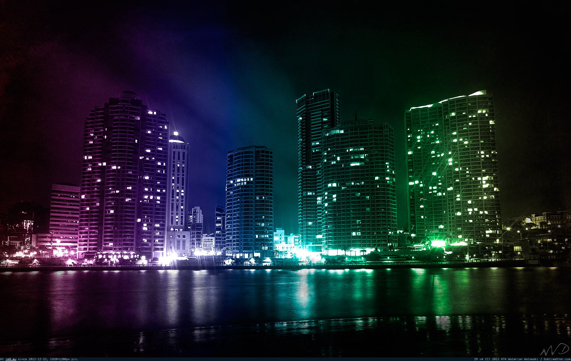 Pic. #Wallpaper #Wide #Creative #City #Lights, 338245B