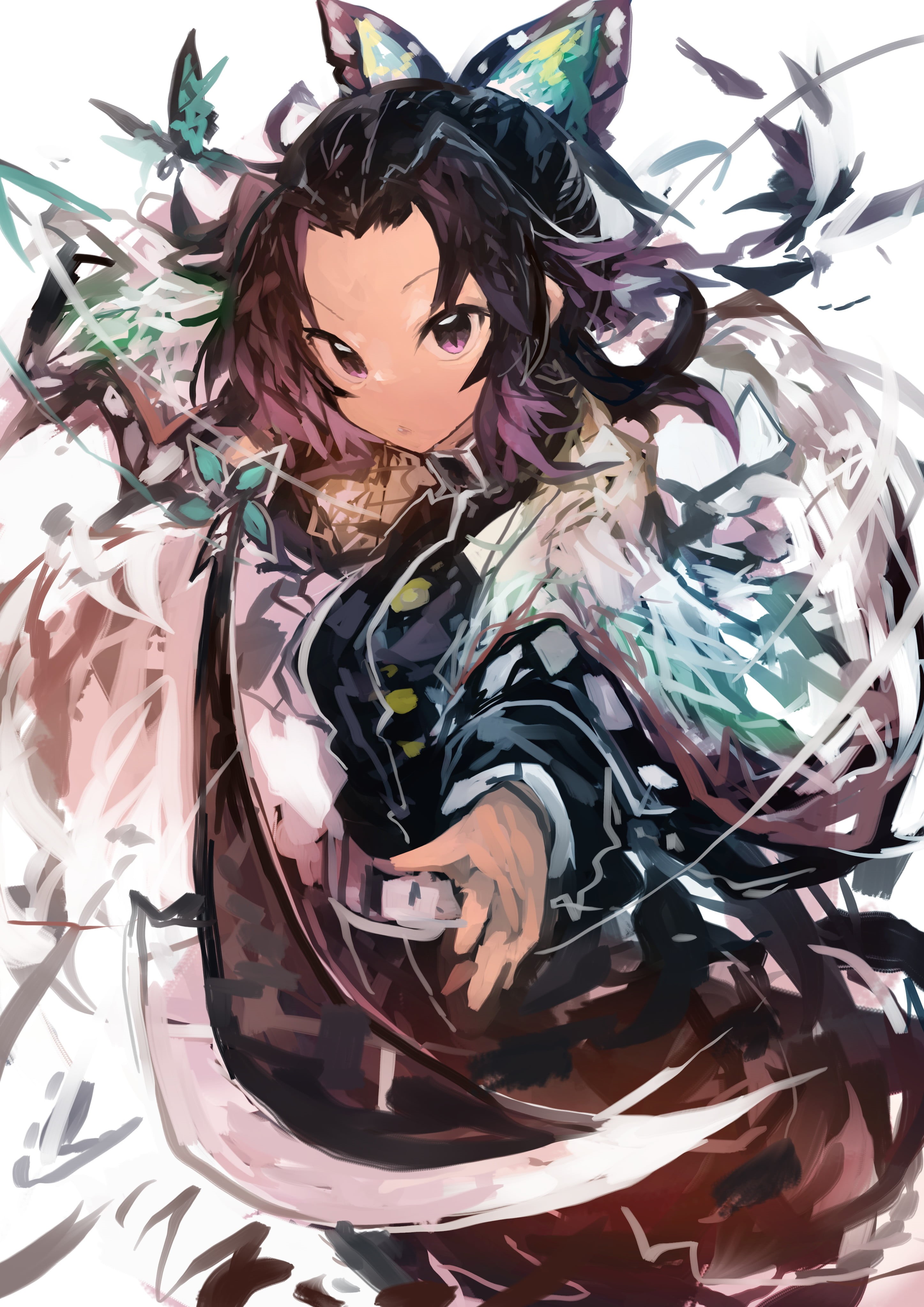 Wallpaper / portrait display, anime girls, 4K, anime, 2D, artwork, digital art, vertical free download