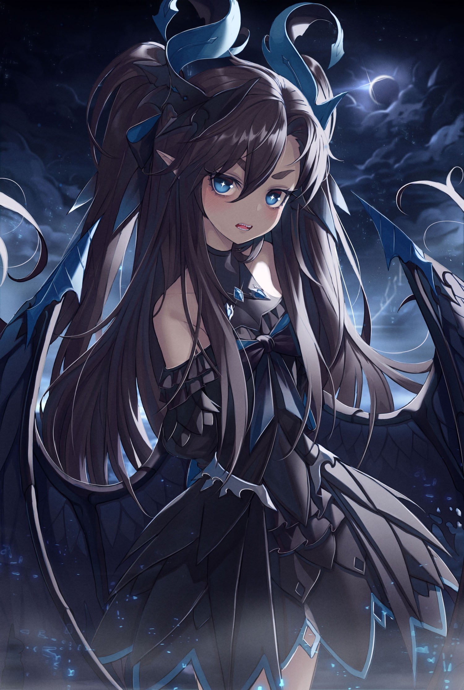 Wallpaper / digital art, vertical, anime girls, 1080P, anime, 2D, artwork, portrait display free download
