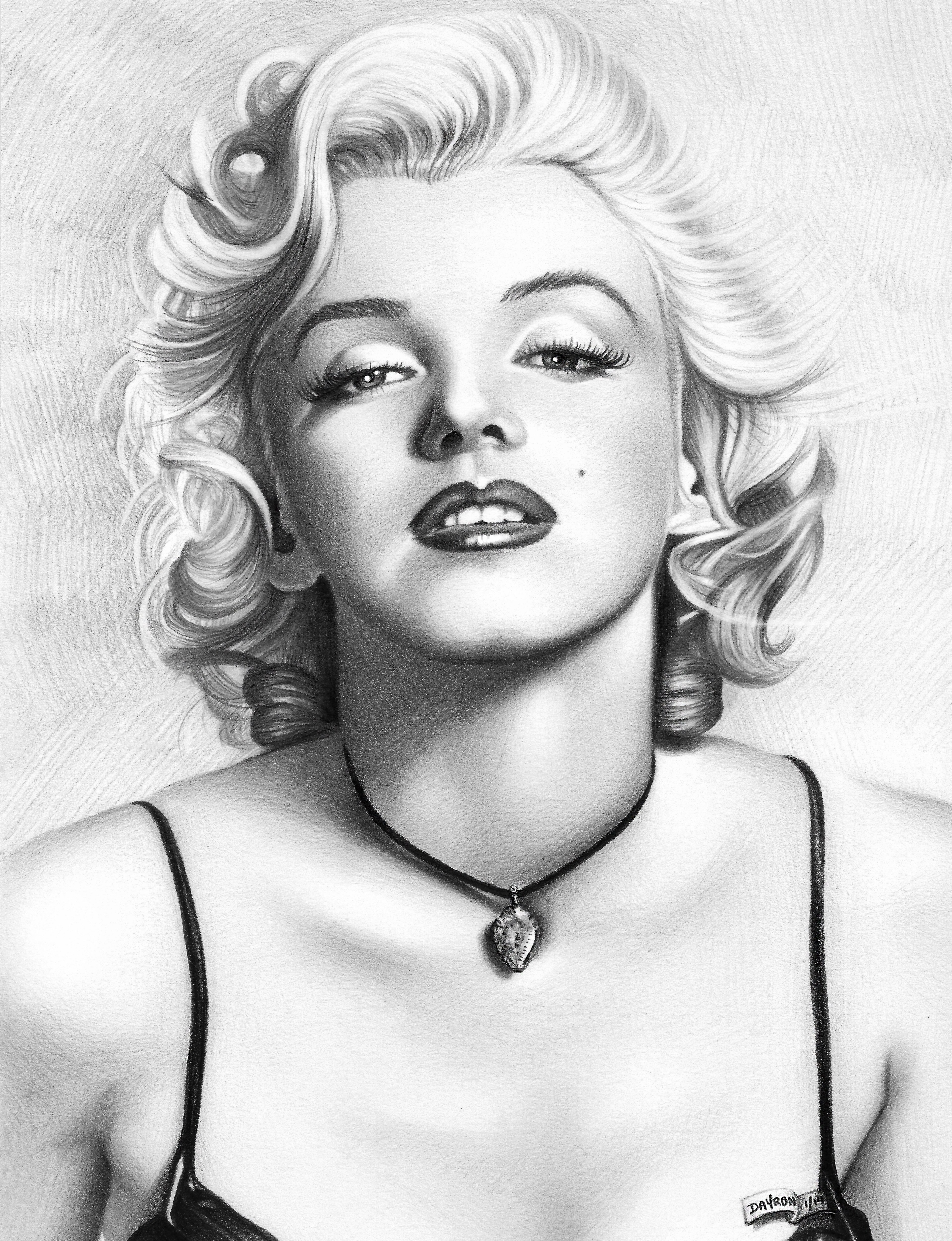 Wallpaper / marilyn monroe art draw marilyn monroe woman 4k wallpaper free download
