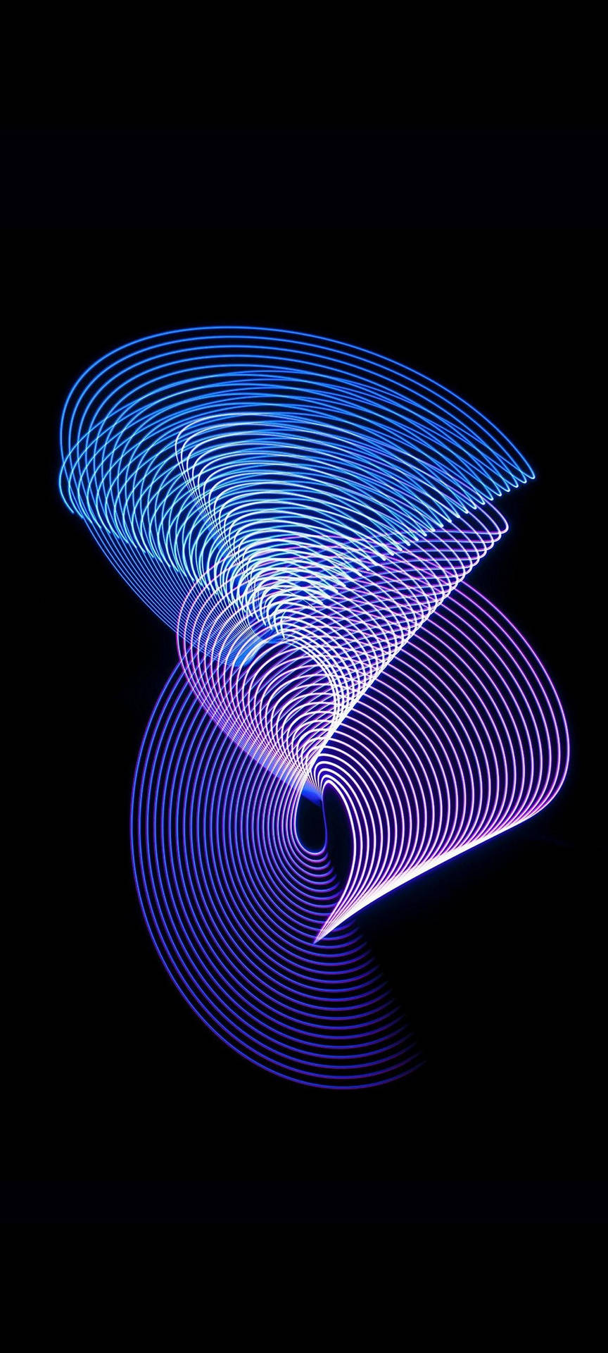 Download Samsung S21 Ultra Spiral Light Wallpaper