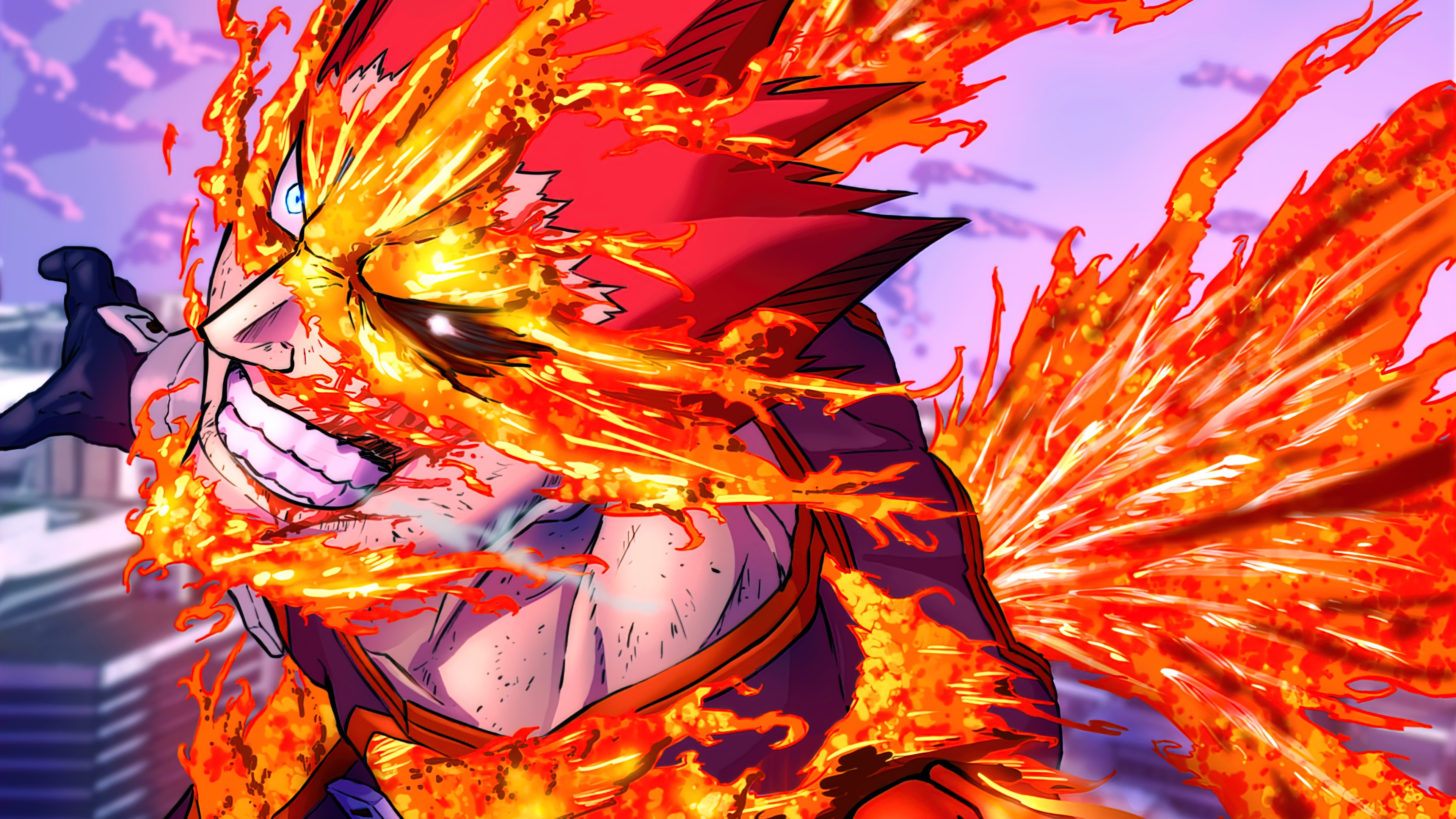 endeavor, my hero academia, mha, bnha anime, 4k, pc Gallery HD Wallpaper