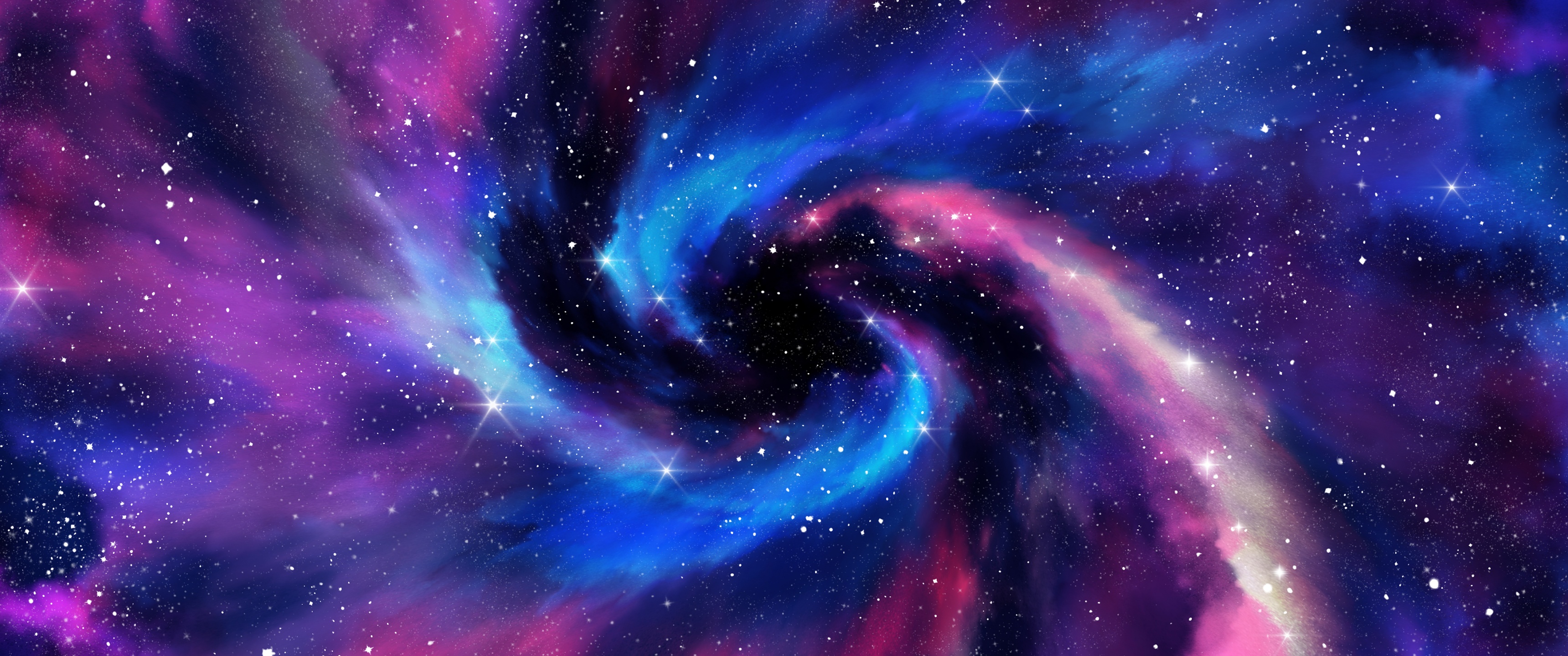 Eye Wallpaper 4K, Dream, Galaxy, Purple background