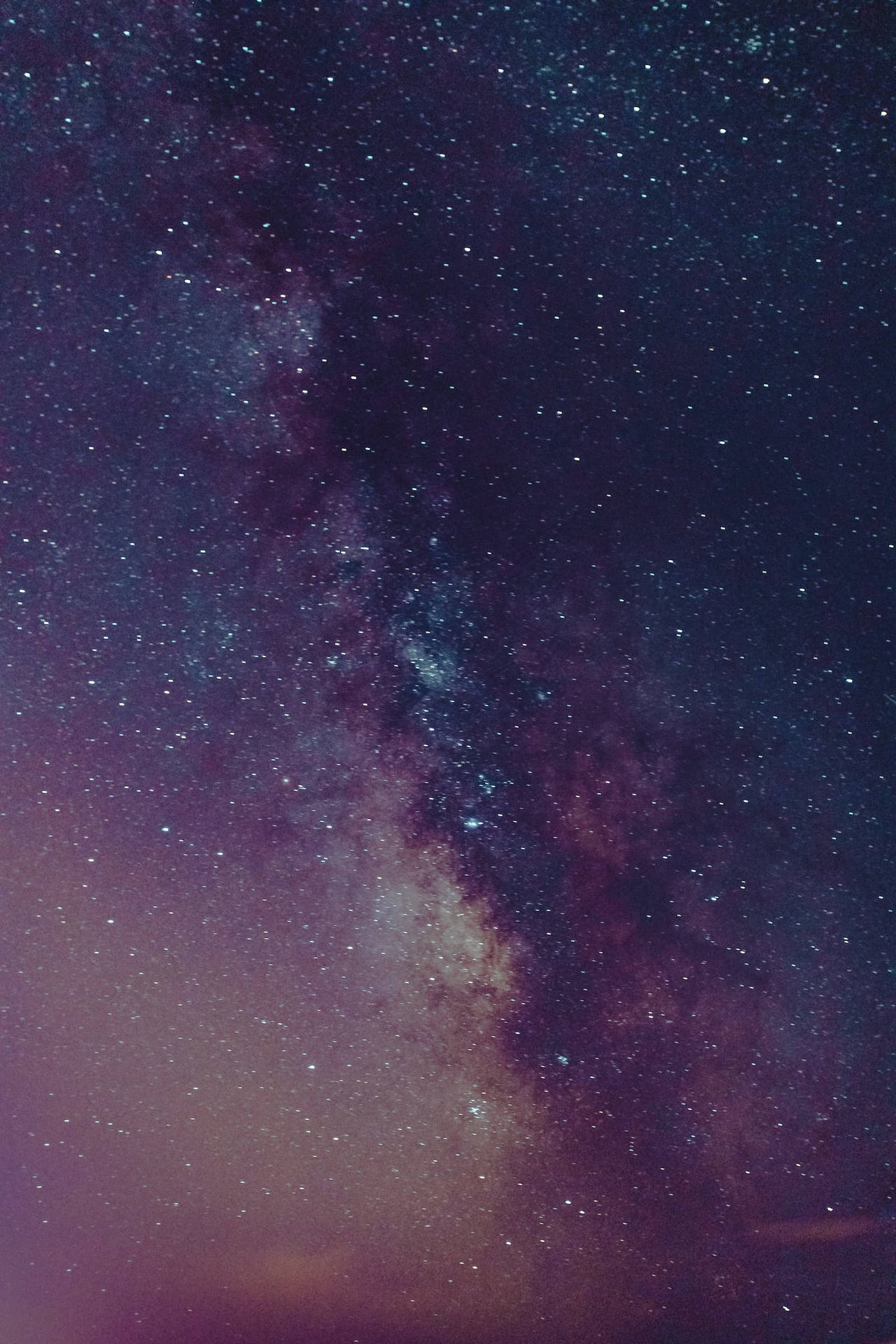 Purple Galaxy Wallpaper