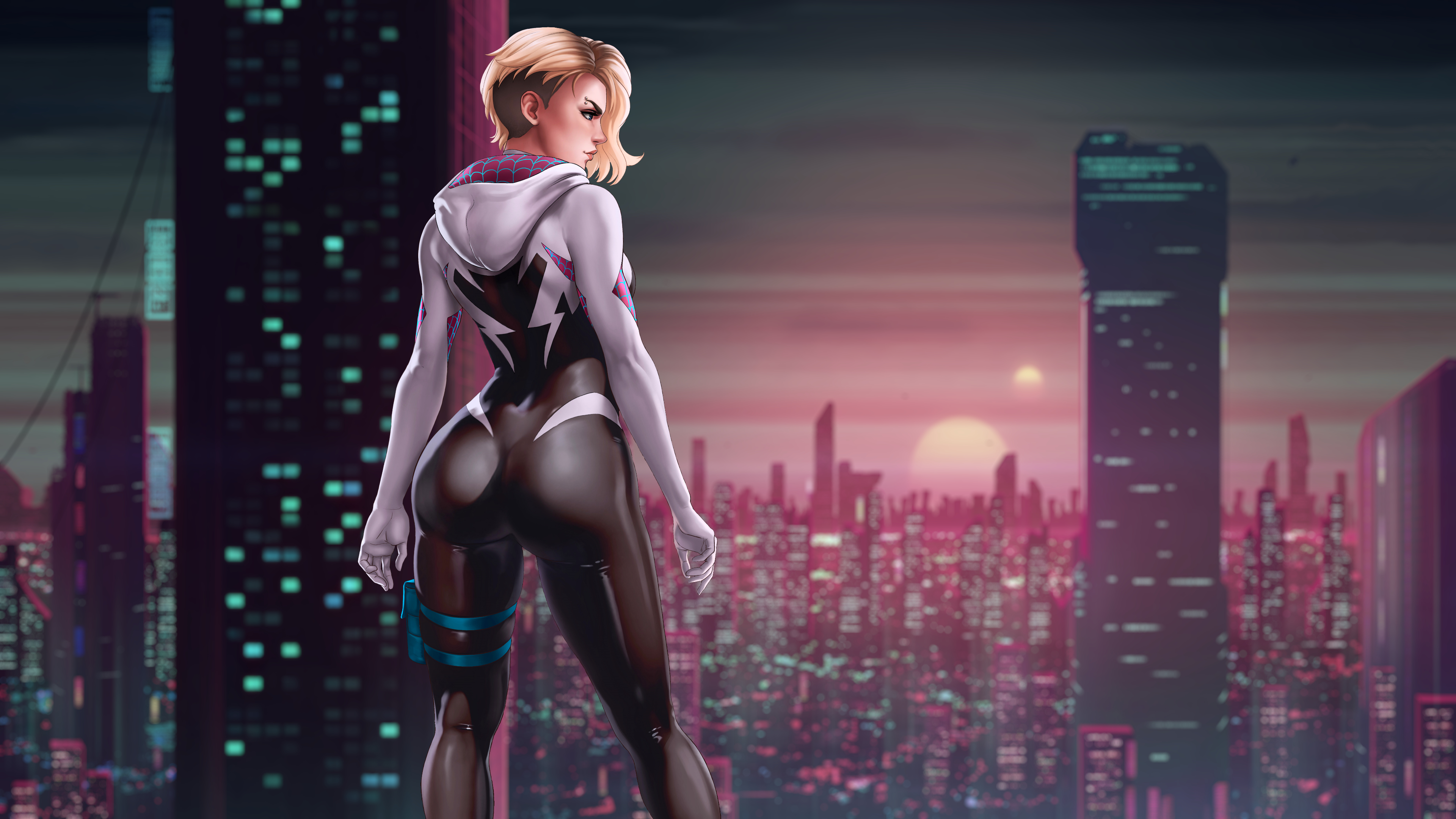 Gwen Stacy 4K Gallery HD Wallpaper