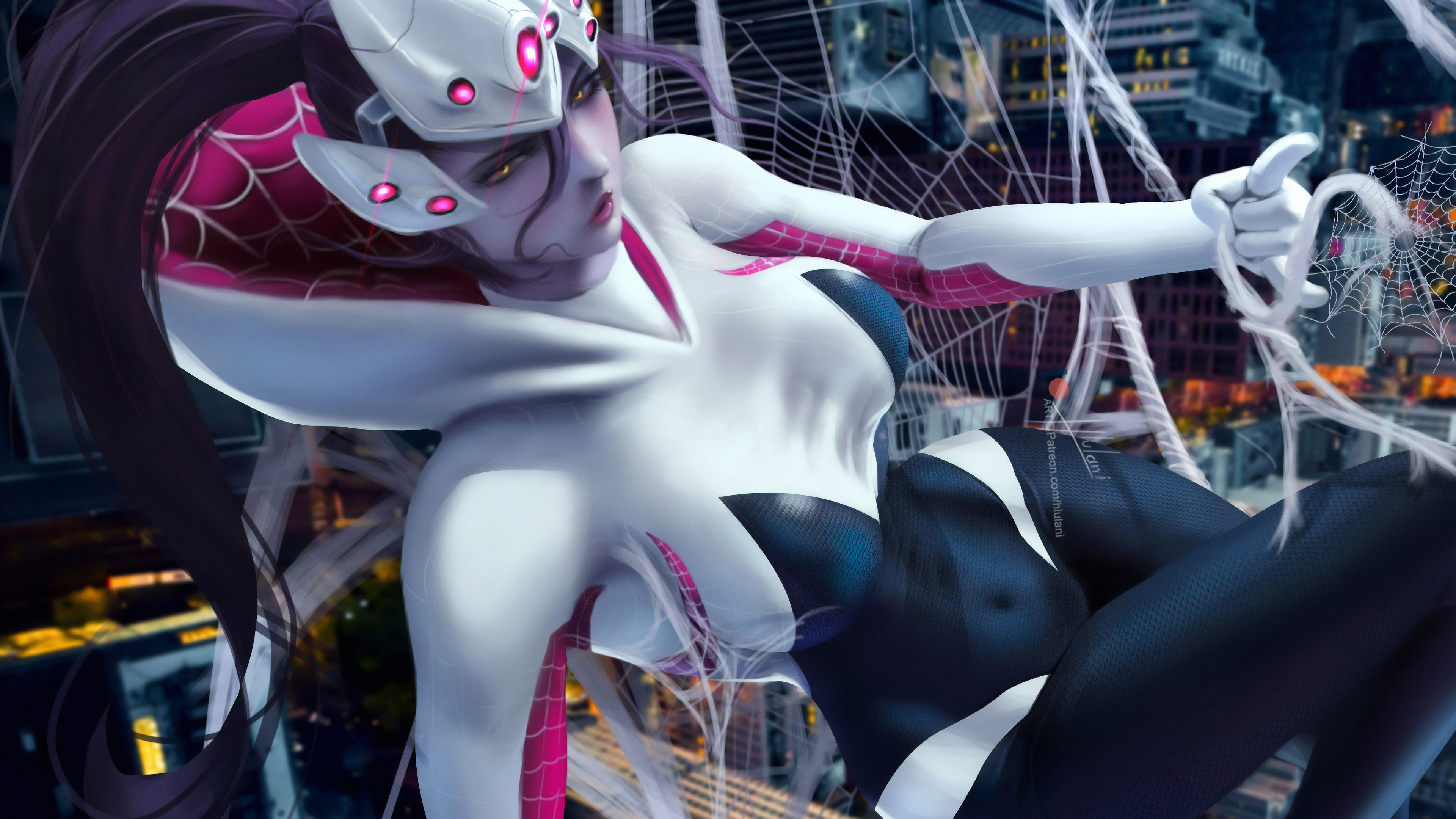 Wallpaper 4k Gwen Stacy New Artwork Wallpaper