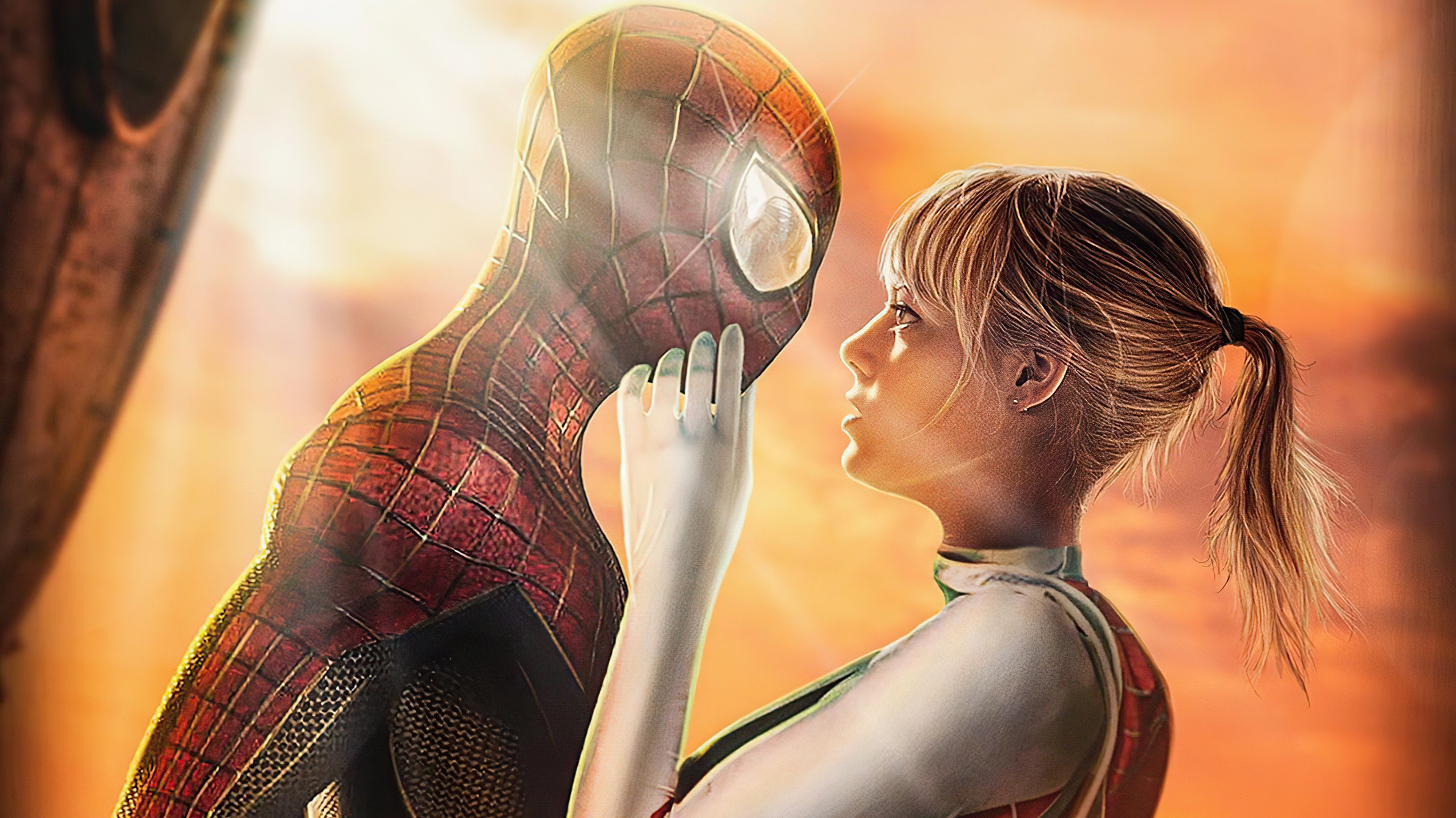Spider Man and Gwen Stacy Wallpaper 4k Ultra HD