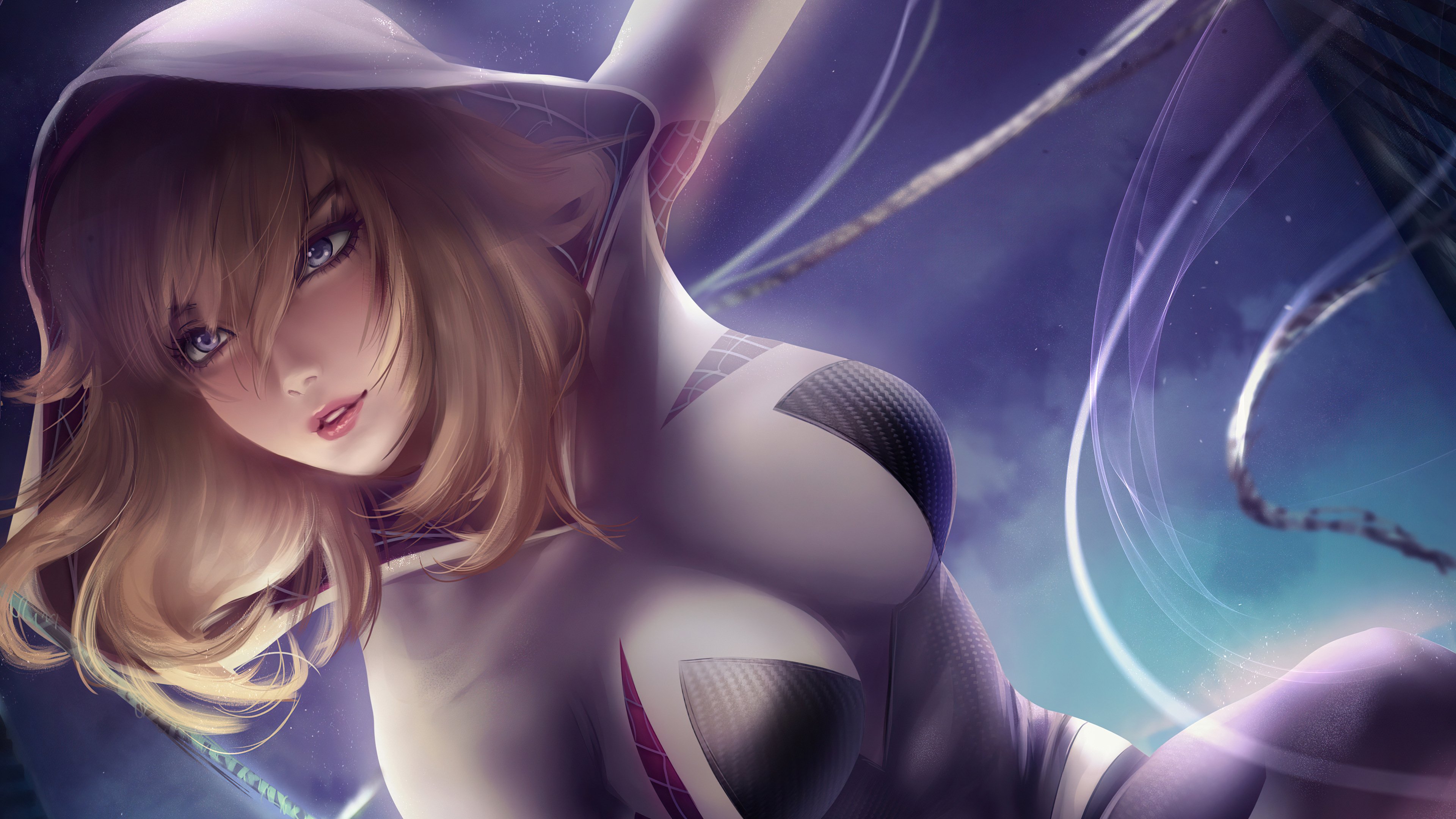 Gwen Stacy as Spider Gwen Wallpaper 4k Ultra HD