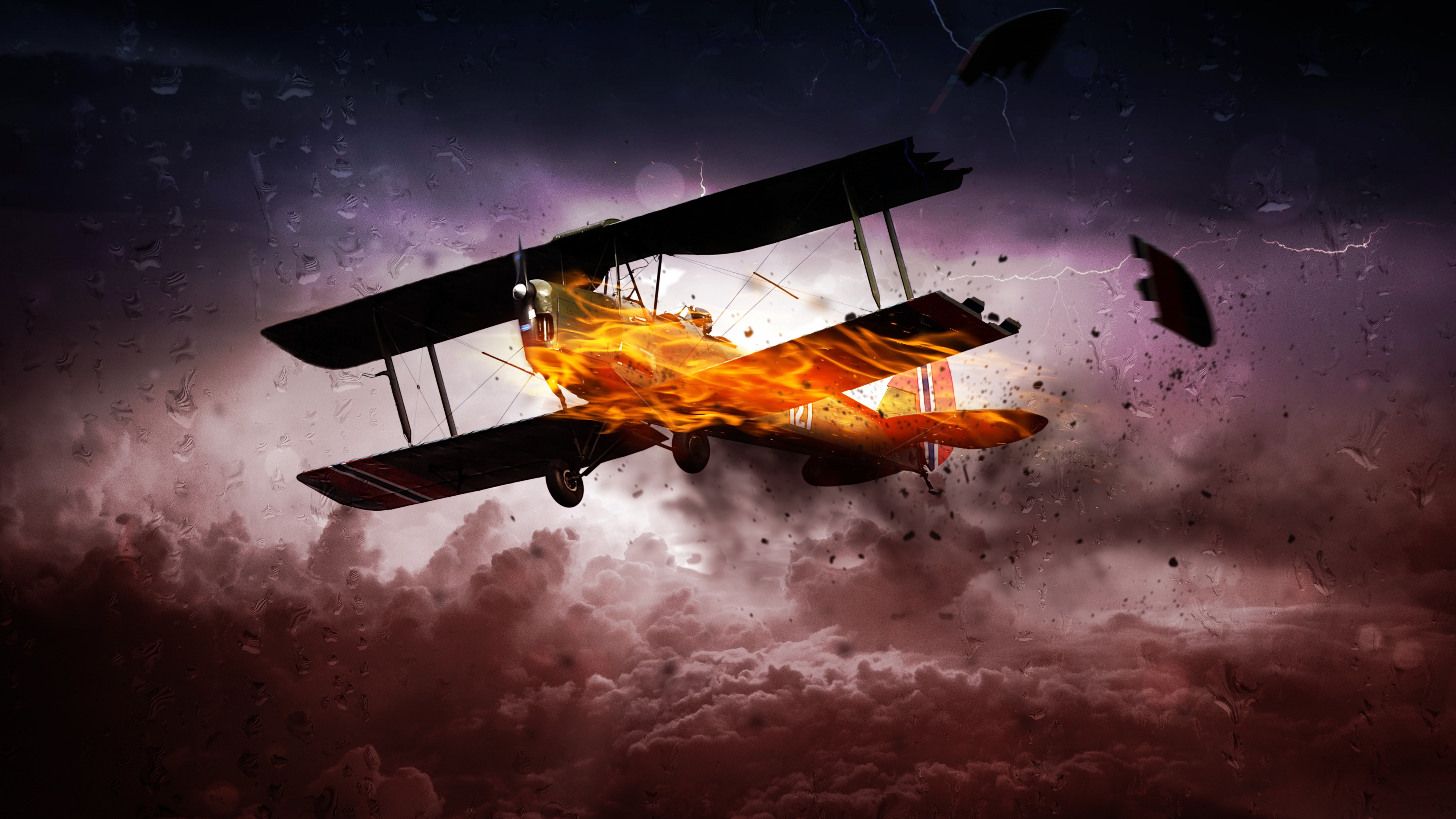 4K plane wallpaper Wallpaper Wallpaper.ipad wallpaper 4k wallpaper PC