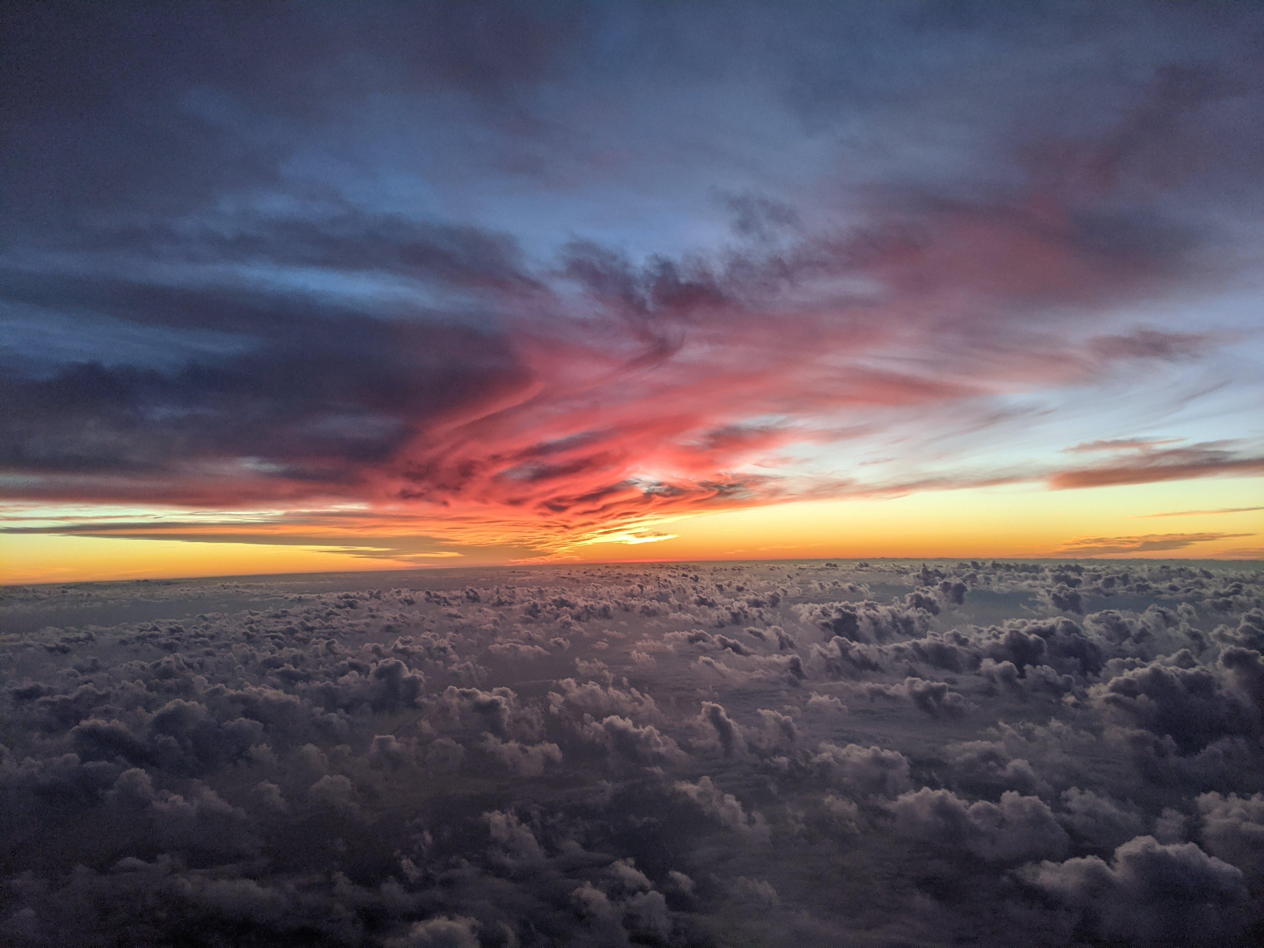 Wallpaper 4k Cloud View From Flight 4k Wallpaper