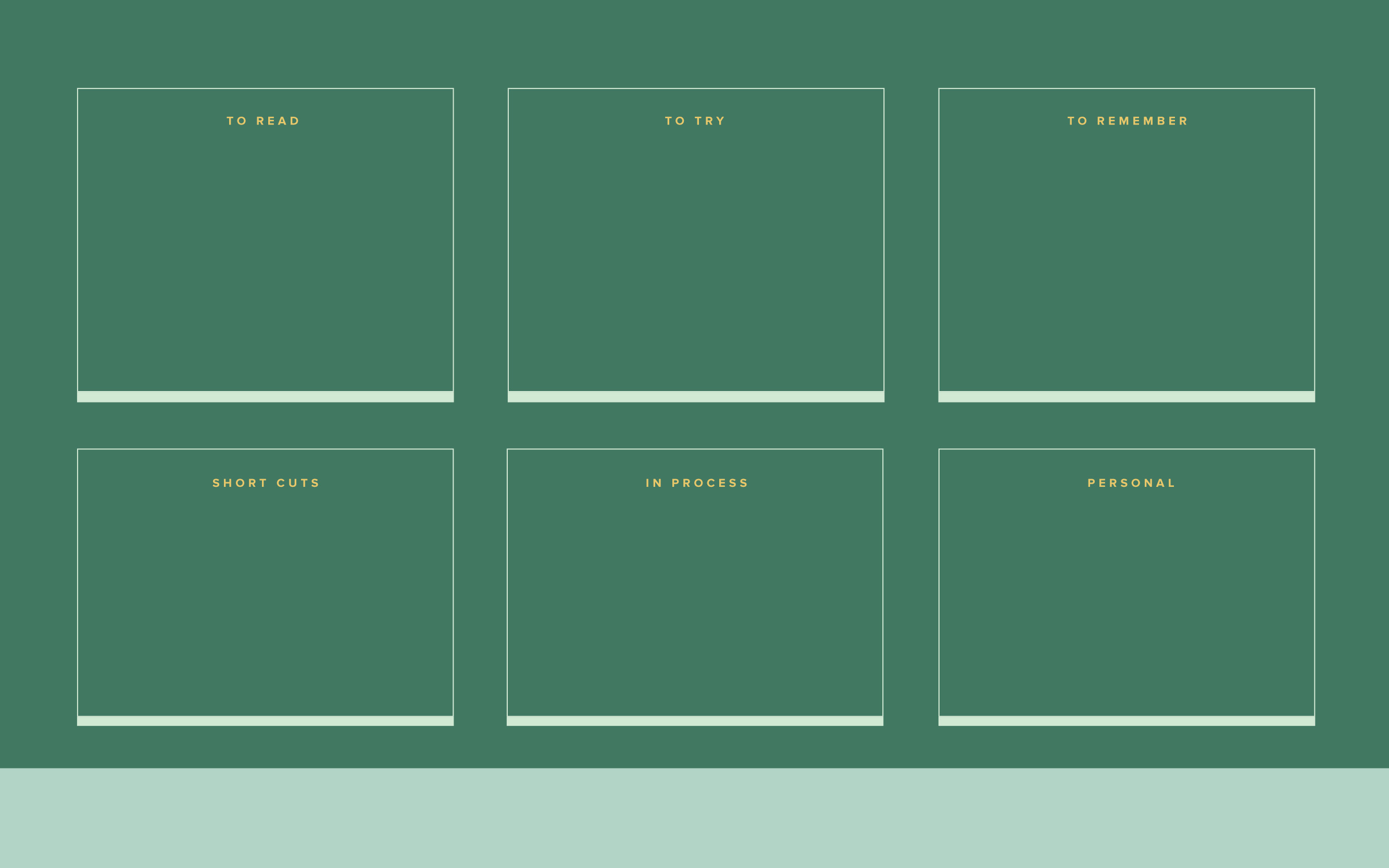 Organize Desktop Wallpaper