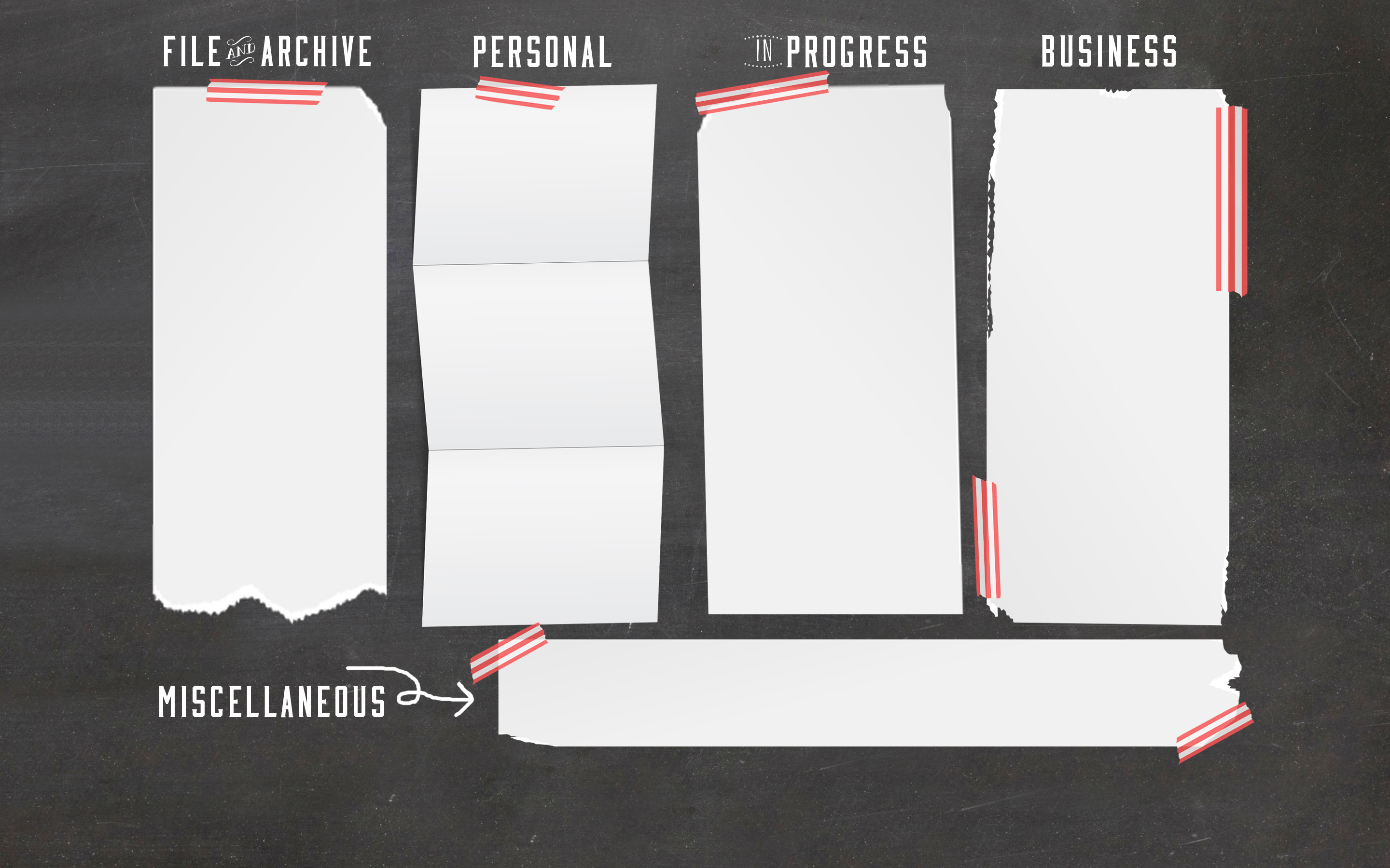 Computer Desktop Organizer