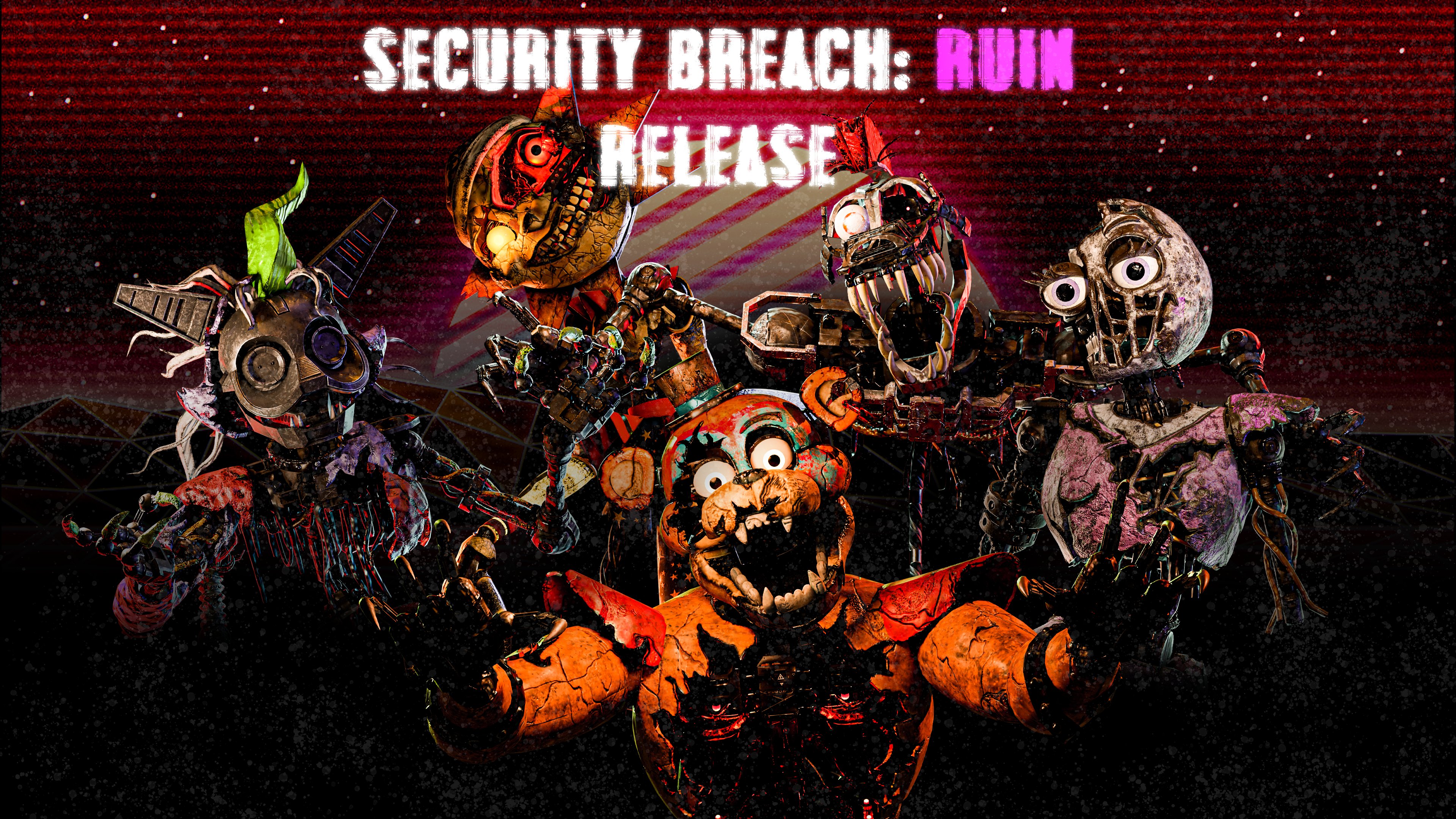 BUSTERS SECURITY BREACH: RUIN Models Release!!! For BLENDER 3.5 Rules: -Give Credit -Have Fun! :D Download: #FNAF #fnafsb #FNAFRuin #Blender3D