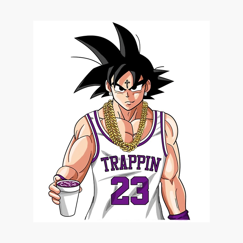 Trap Goku Poster