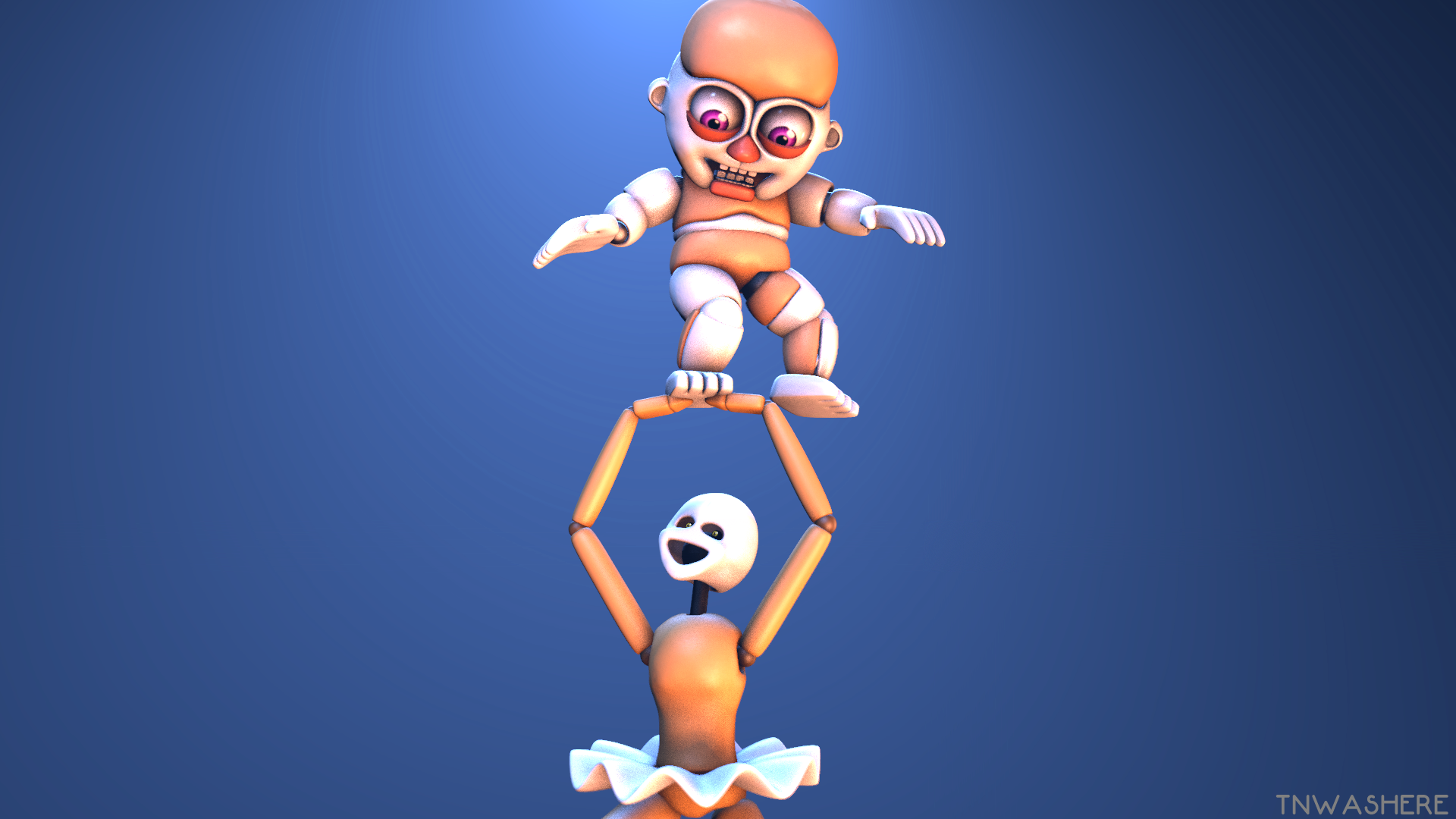 Behind the scenes of SL, The Bidybab's and Minireena's are really good friends!