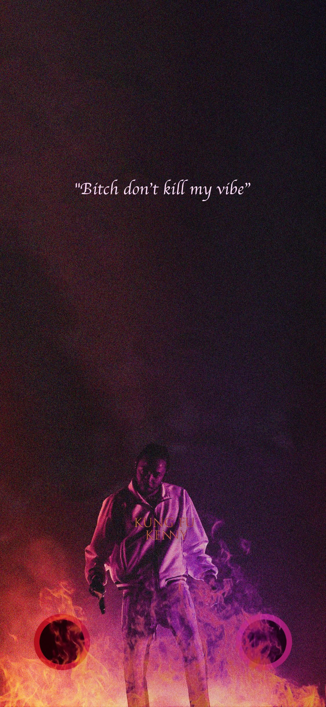 I made wallpaper for Kendrick lamar (kung fu kenny)