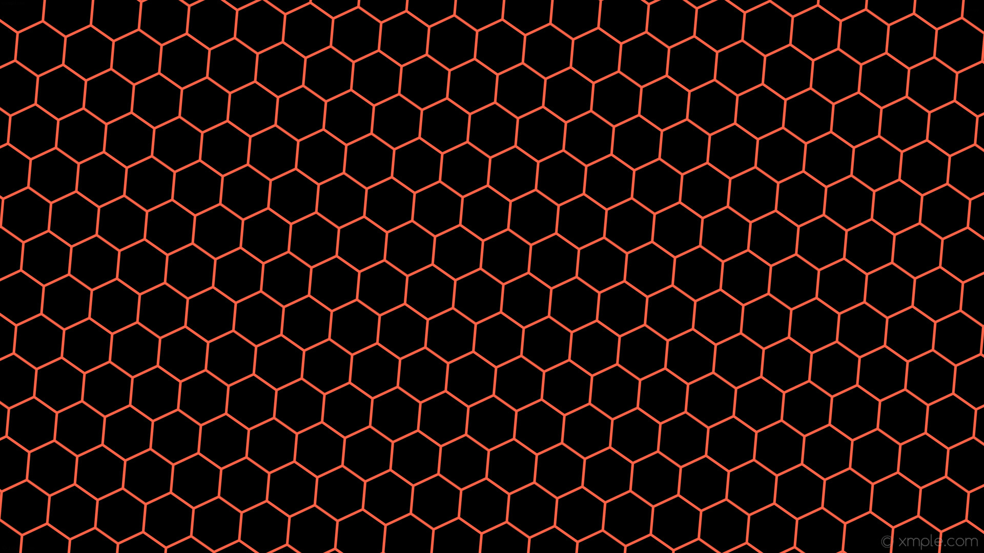 Orange Black Wallpaper