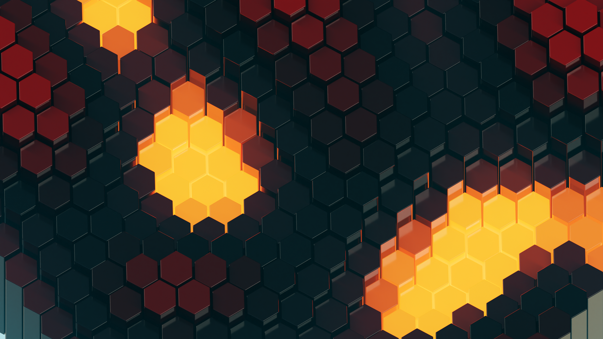 Abstract Hexagon HD, 3D Gallery HD Wallpaper