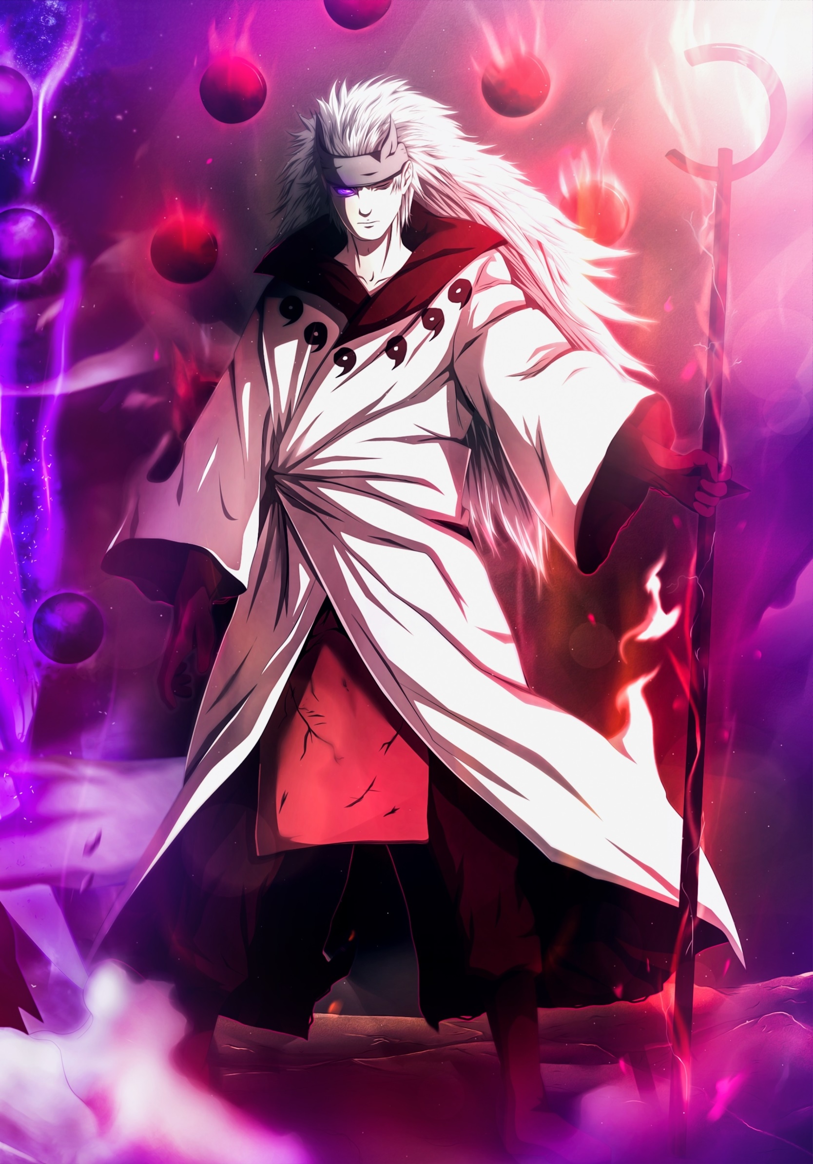Wallpaper / Anime Naruto Phone Wallpaper, Obito Uchiha, Madara Uchiha, Sage Of Six Paths, 1668x2388 free download