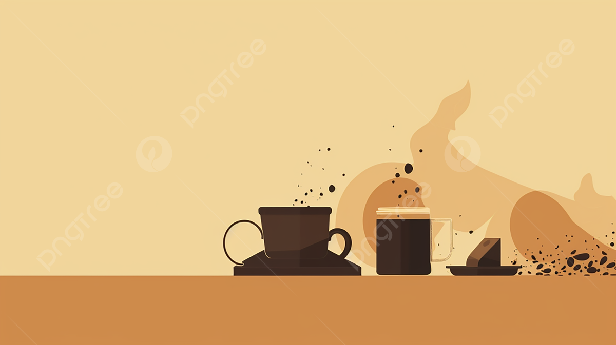 Coffee Minimalist Background, Coffee, Simple Background, Simple Background Image And Wallpaper for Free Download