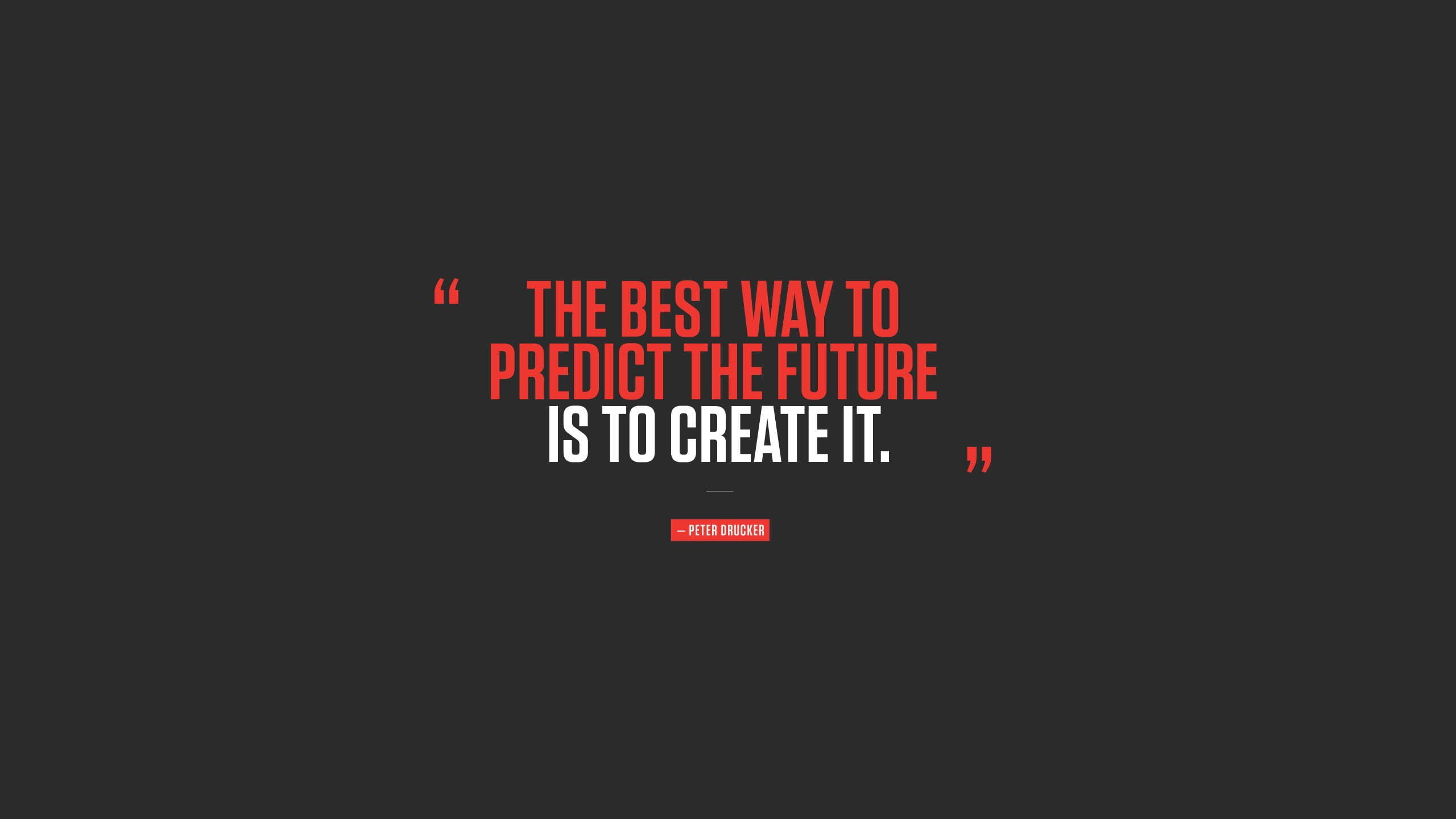 Peter Drucker Quotes HD Wallpaper