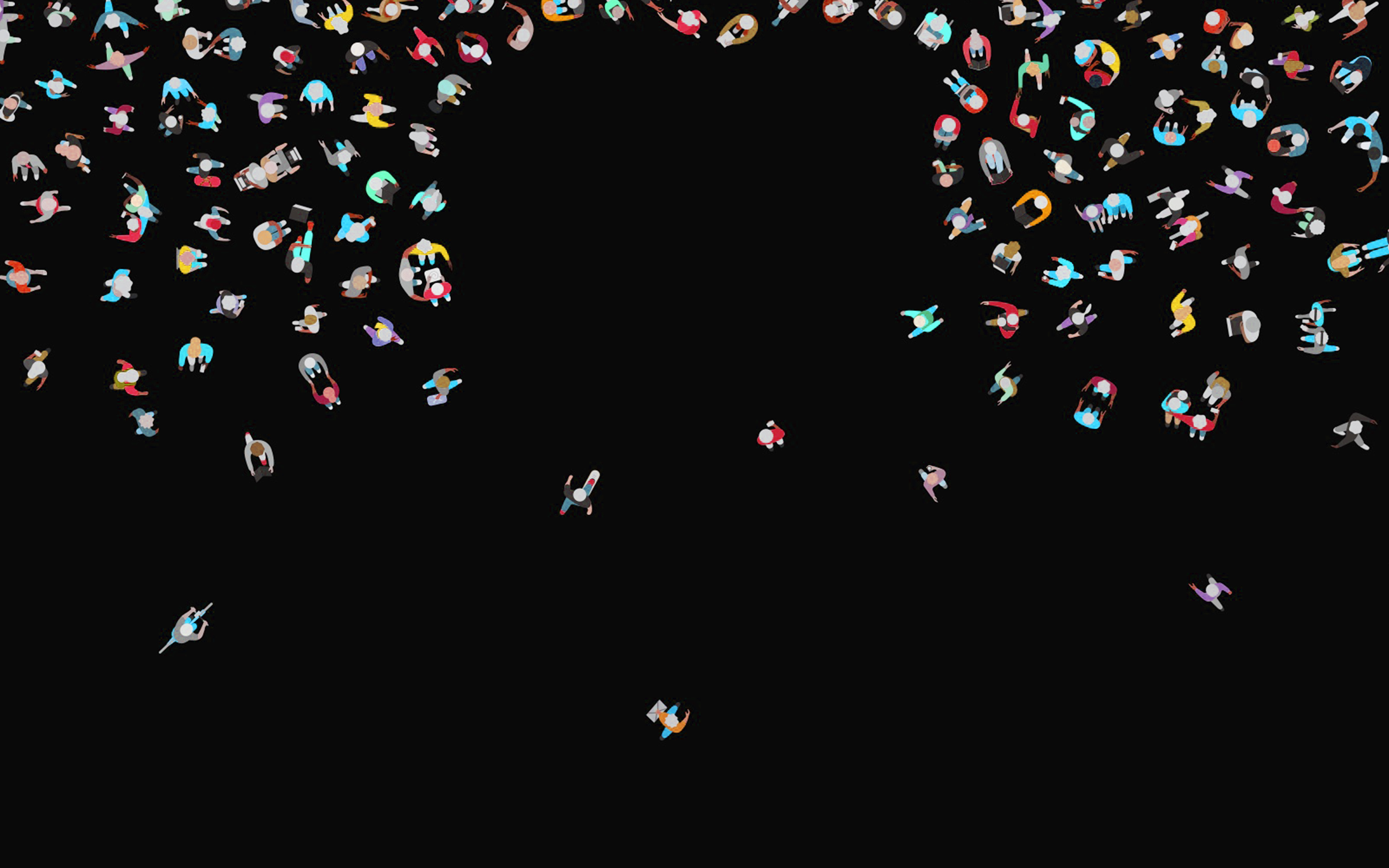 Apple Wwdc Developer Dark Illustration Art Wallpaper