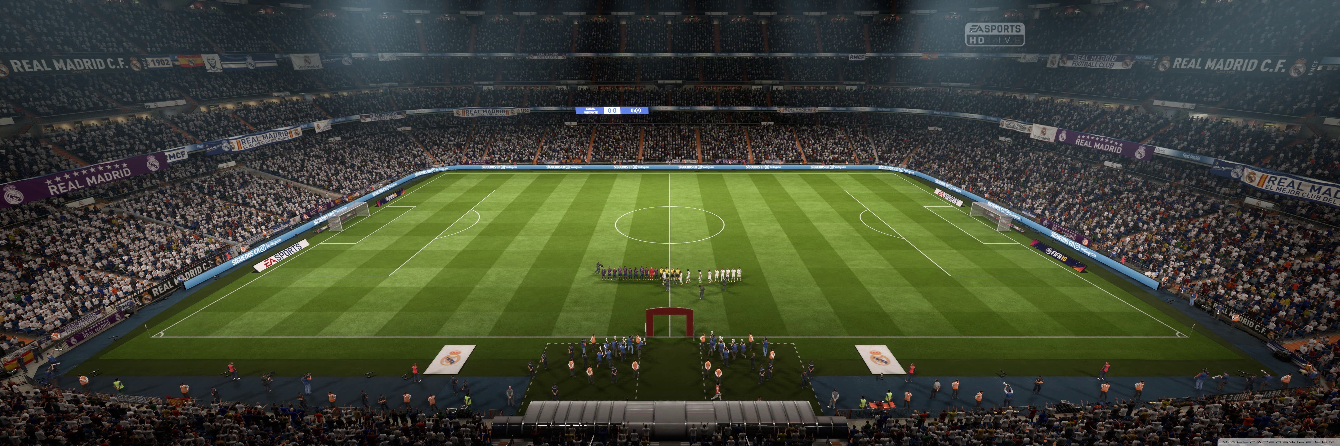 Santiago Bernabeu Madrid Vs FC Barcelona Ultra HD Desktop Background Wallpaper for 4K UHD TV, Widescreen & UltraWide Desktop & Laptop, Multi Display, Dual & Triple Monitor, Tablet