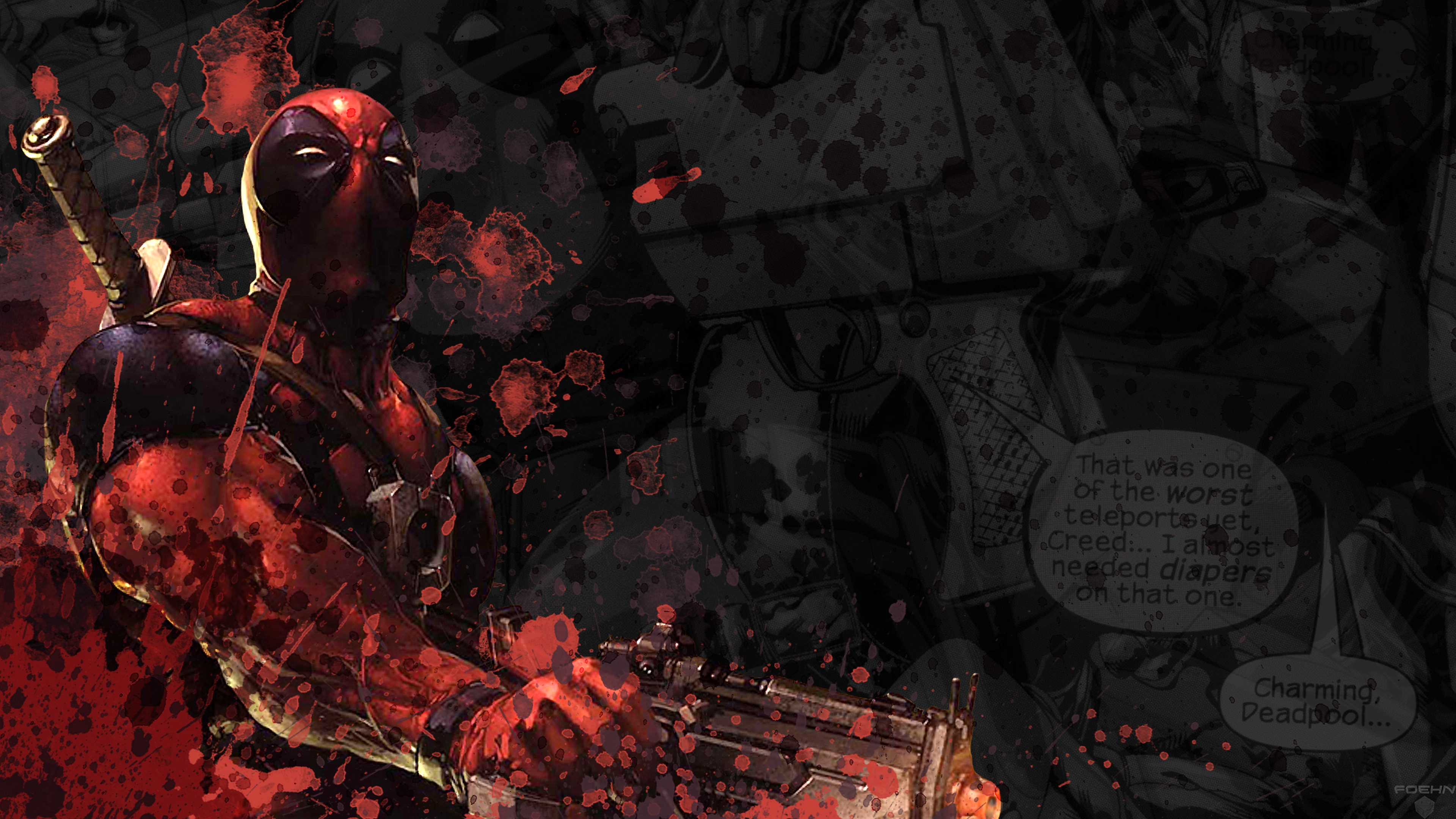 4K Deadpool Wallpaper and Background Image
