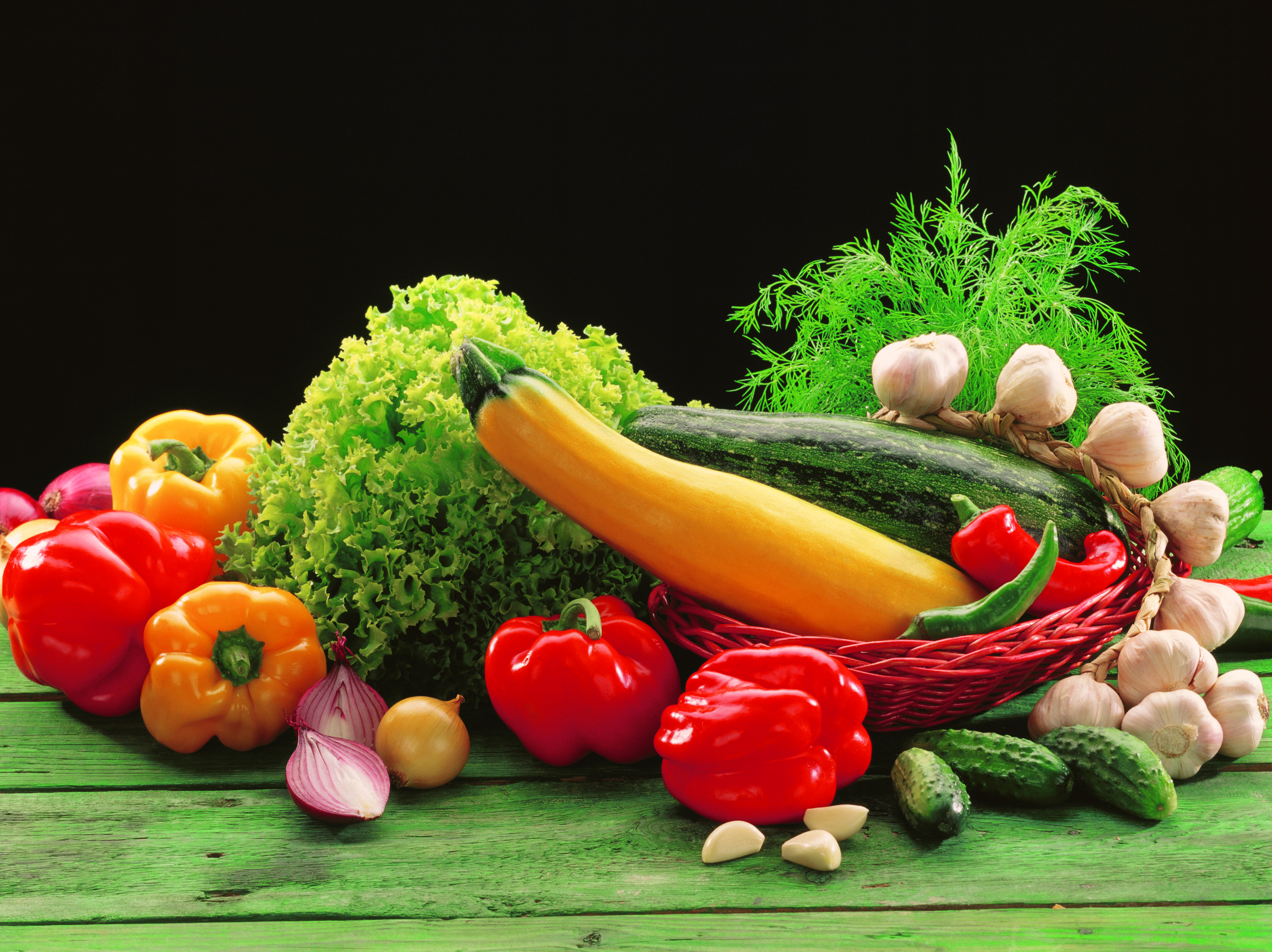 4K Vegetables Wallpaper and Background Image