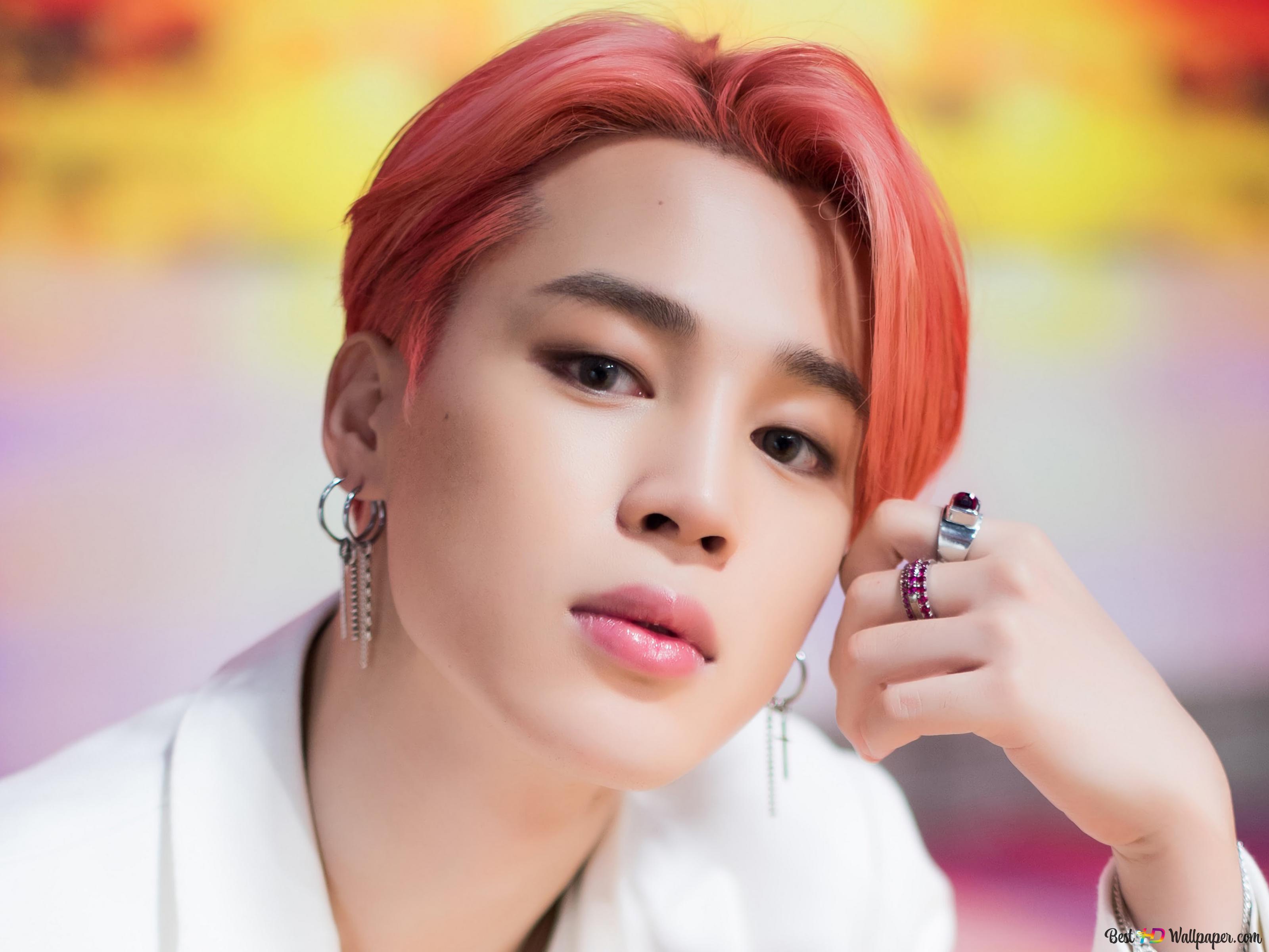 BTS [Bangtan Boys] Jimin in 'Boy With Luv' MV Photohoot 4K wallpaper download